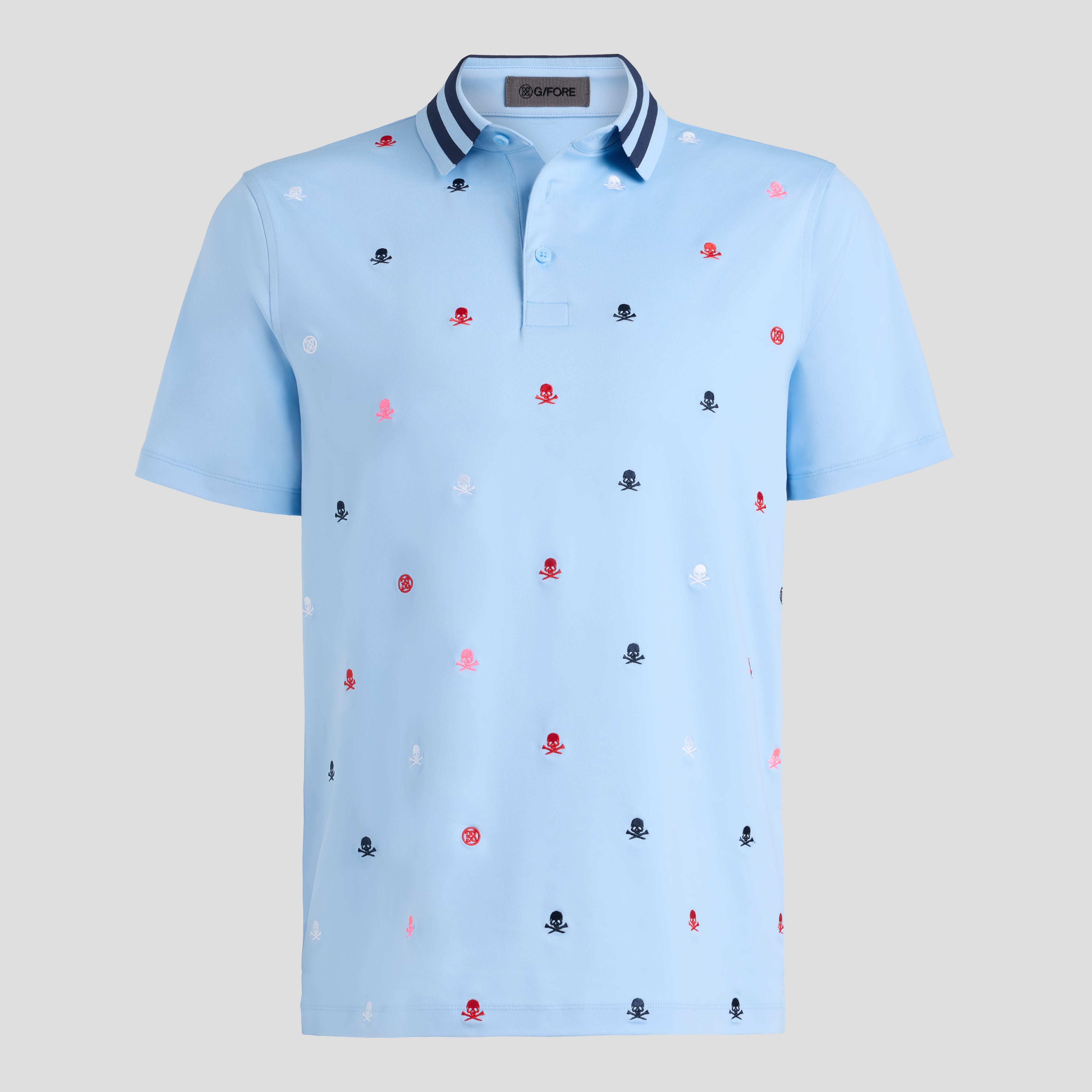 EMBROIDERED TECH JERSEY POLO BAJA