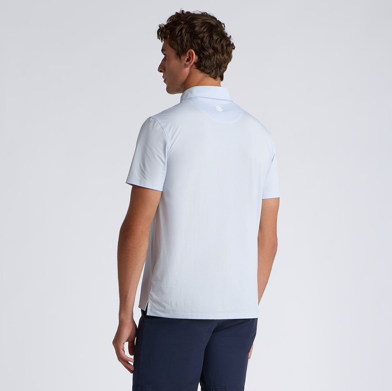 DELTA DOT JACQUARD POLO BAJA