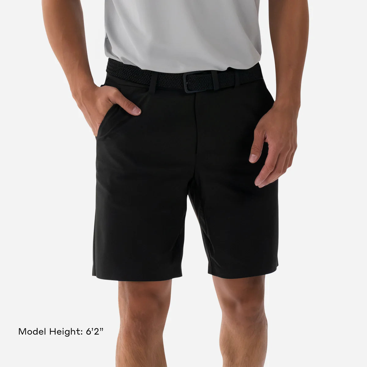 Performance 5-Pocket Short Black