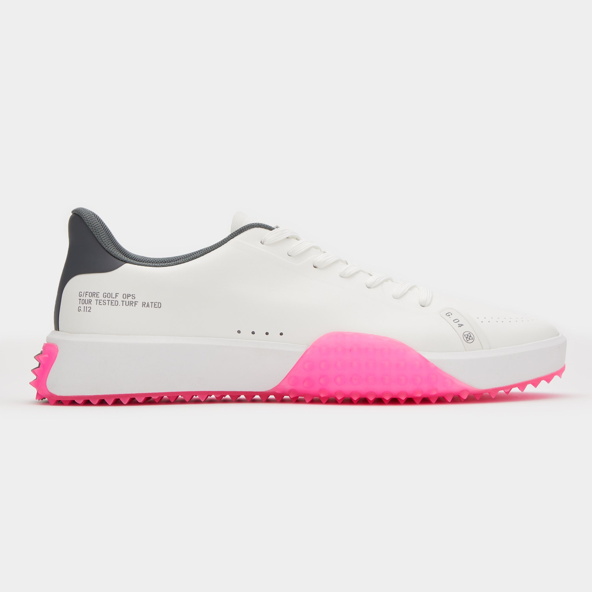 G.112 GOLF SHOE SNOW/KNOCKOUT PINK