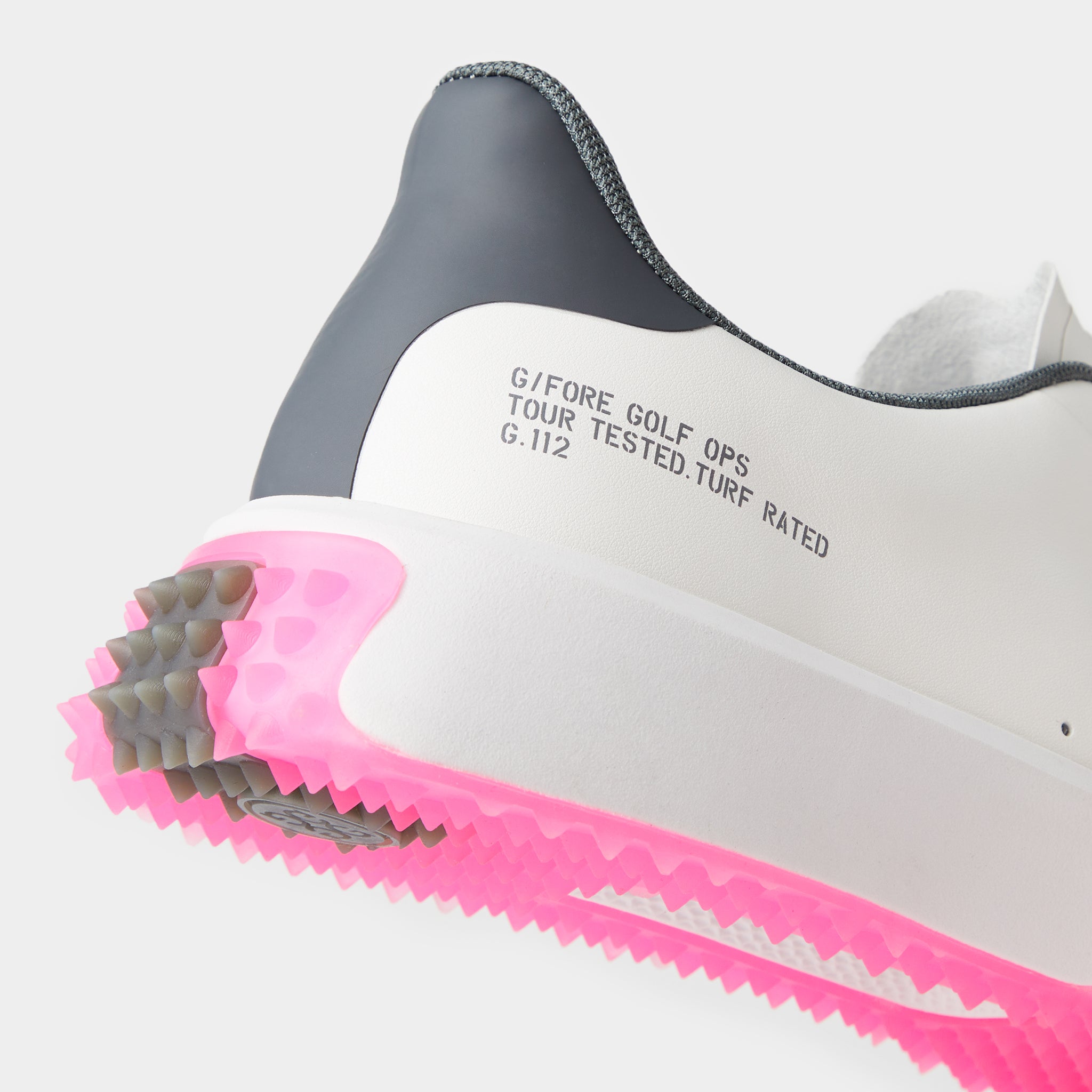 G.112 GOLF SHOE SNOW/KNOCKOUT PINK