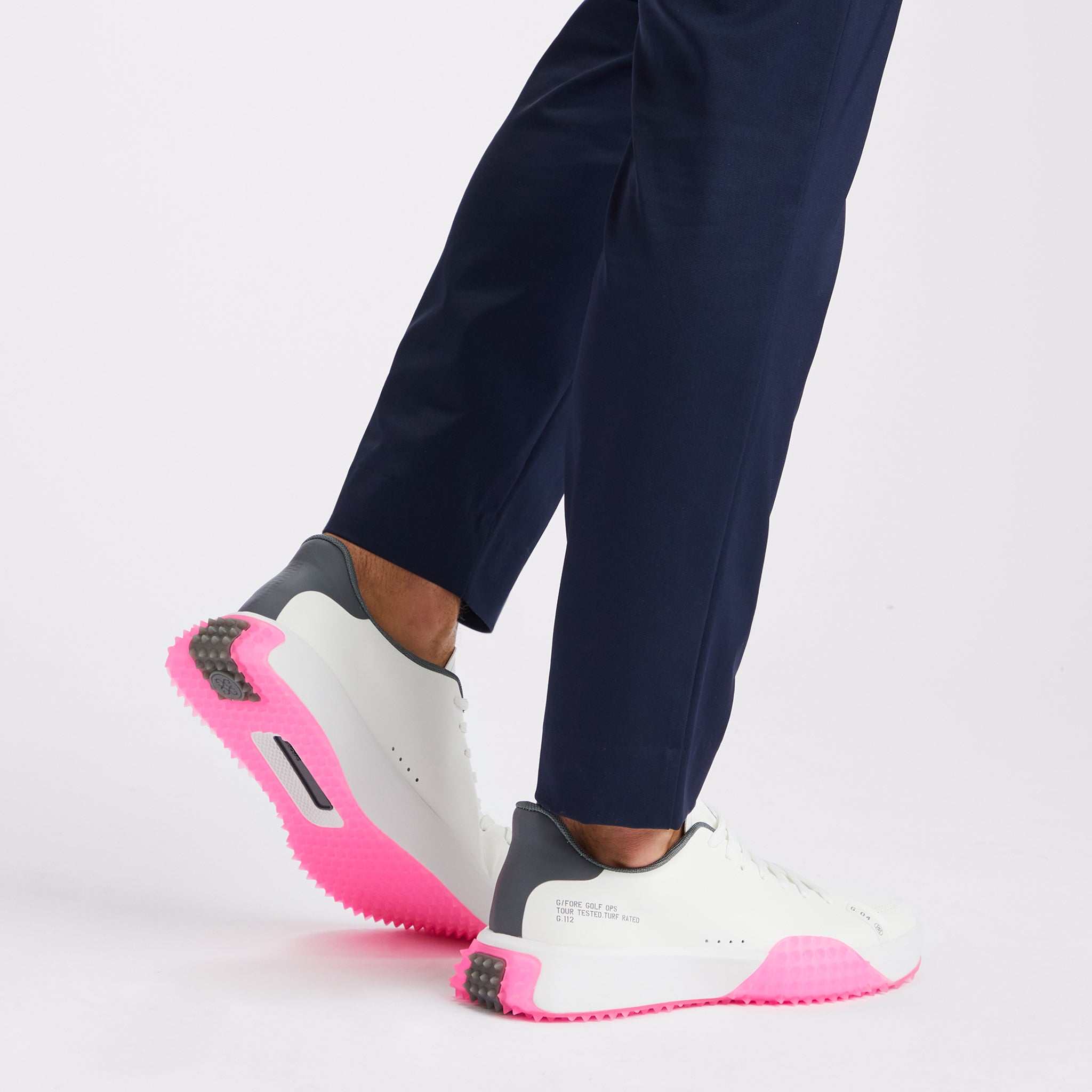 G.112 GOLF SHOE SNOW/KNOCKOUT PINK