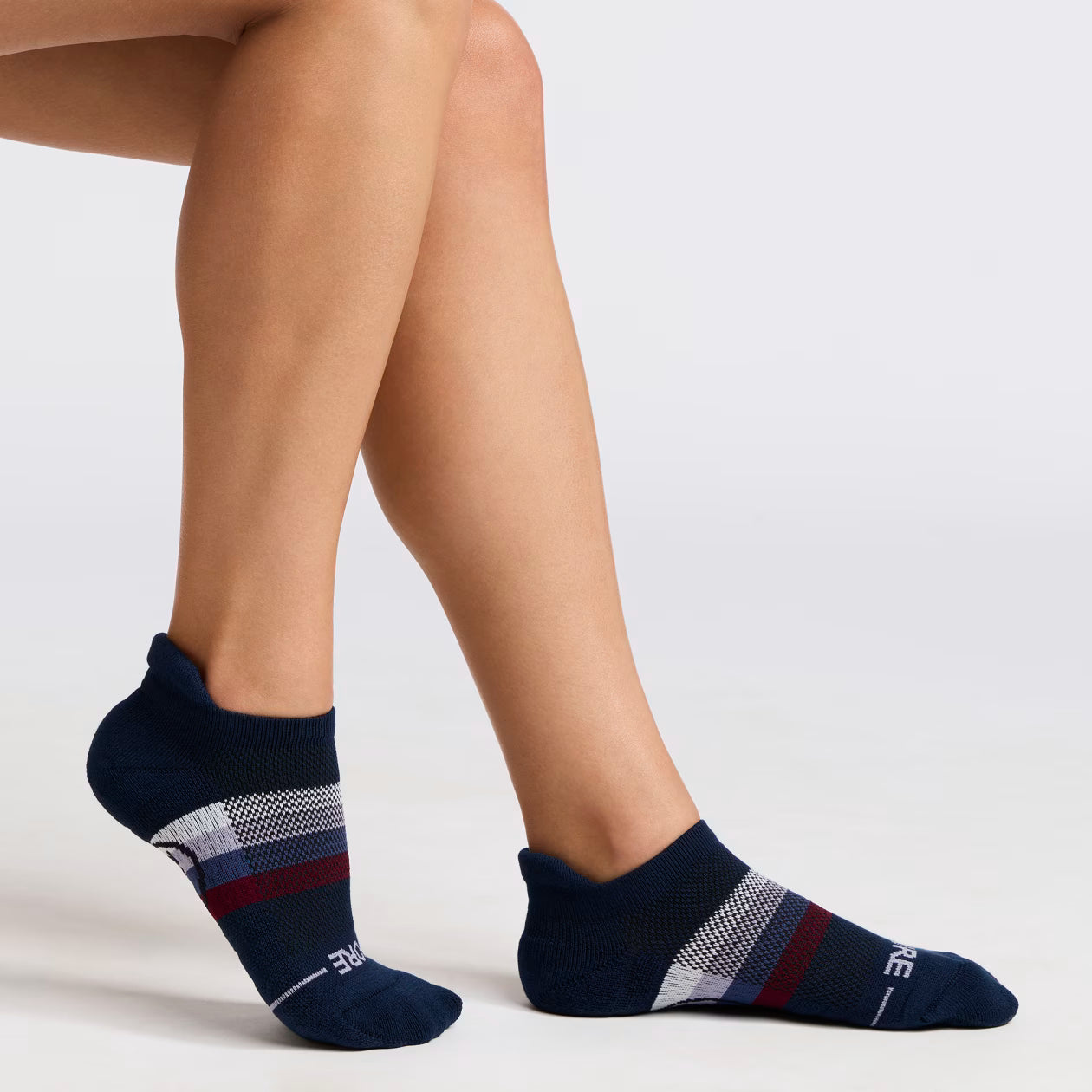 G/FORE STRIPE ANKLE SOCK TWILIGHT