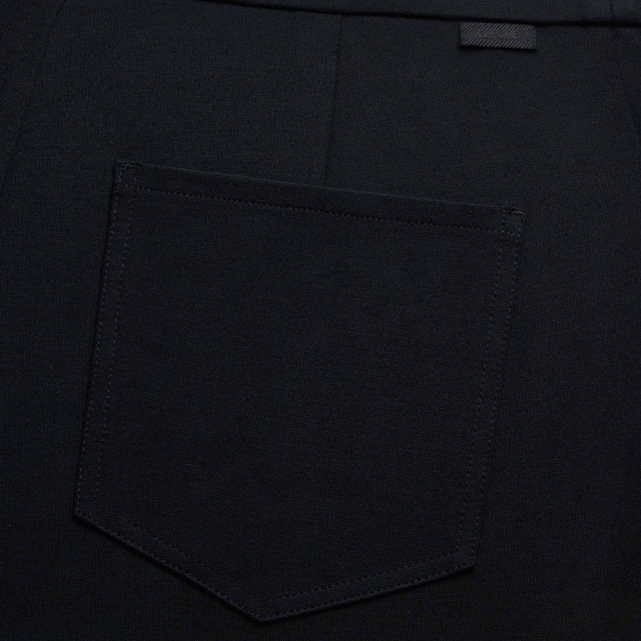 DOUBLE KNIT STRETCH CIGARETTE LEG TROUSER ONYX