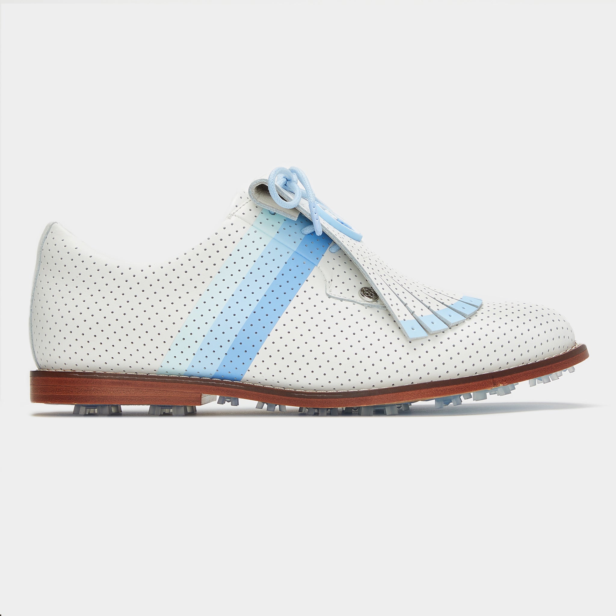 WOMEN'S PERFORATED LUXE LEATHER GALLIVANTER GOLF SHOE