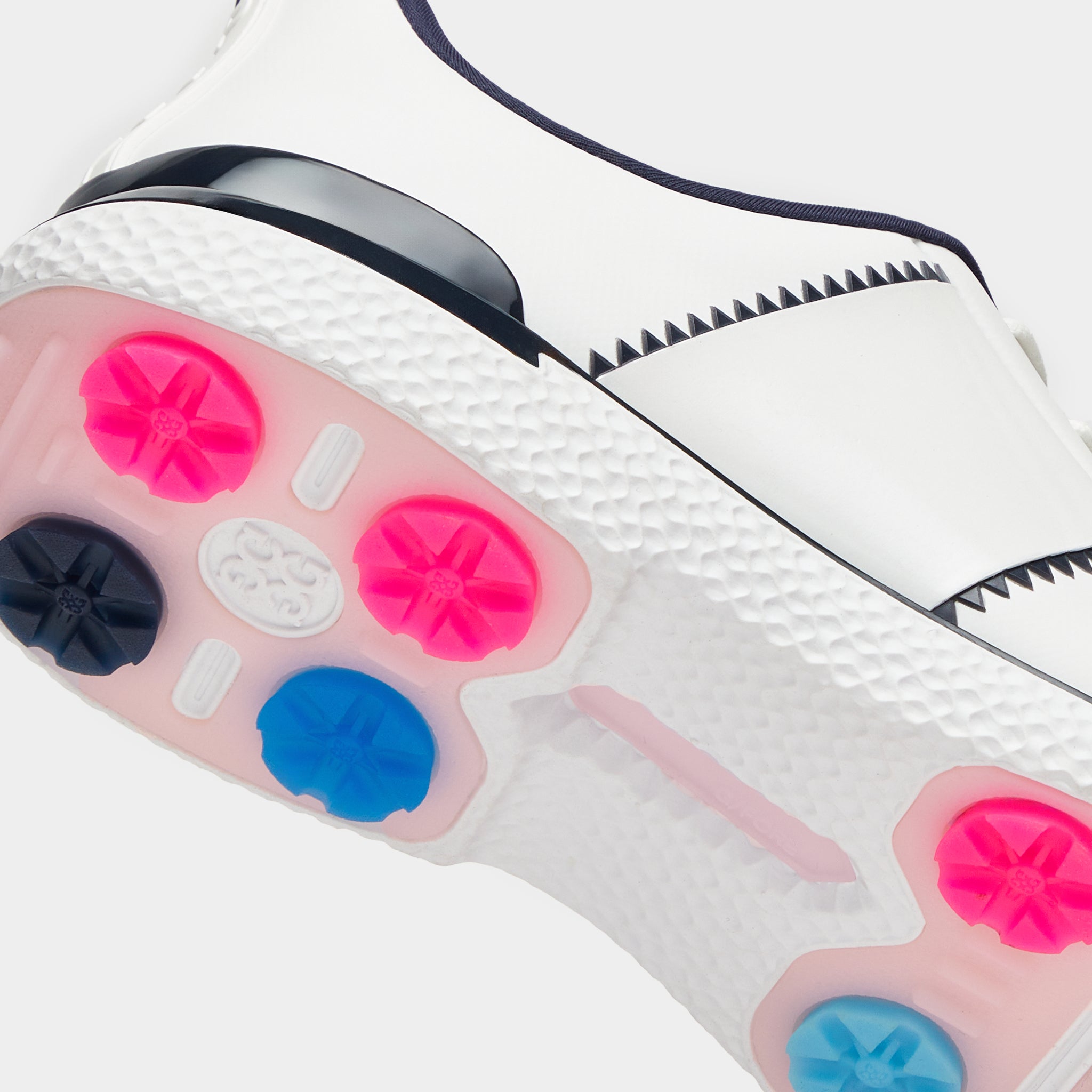 GALLIVAN2R T.P.U. SIDE STRIPE KILTIE GOLF SHOE SNOW/TWILIGHT