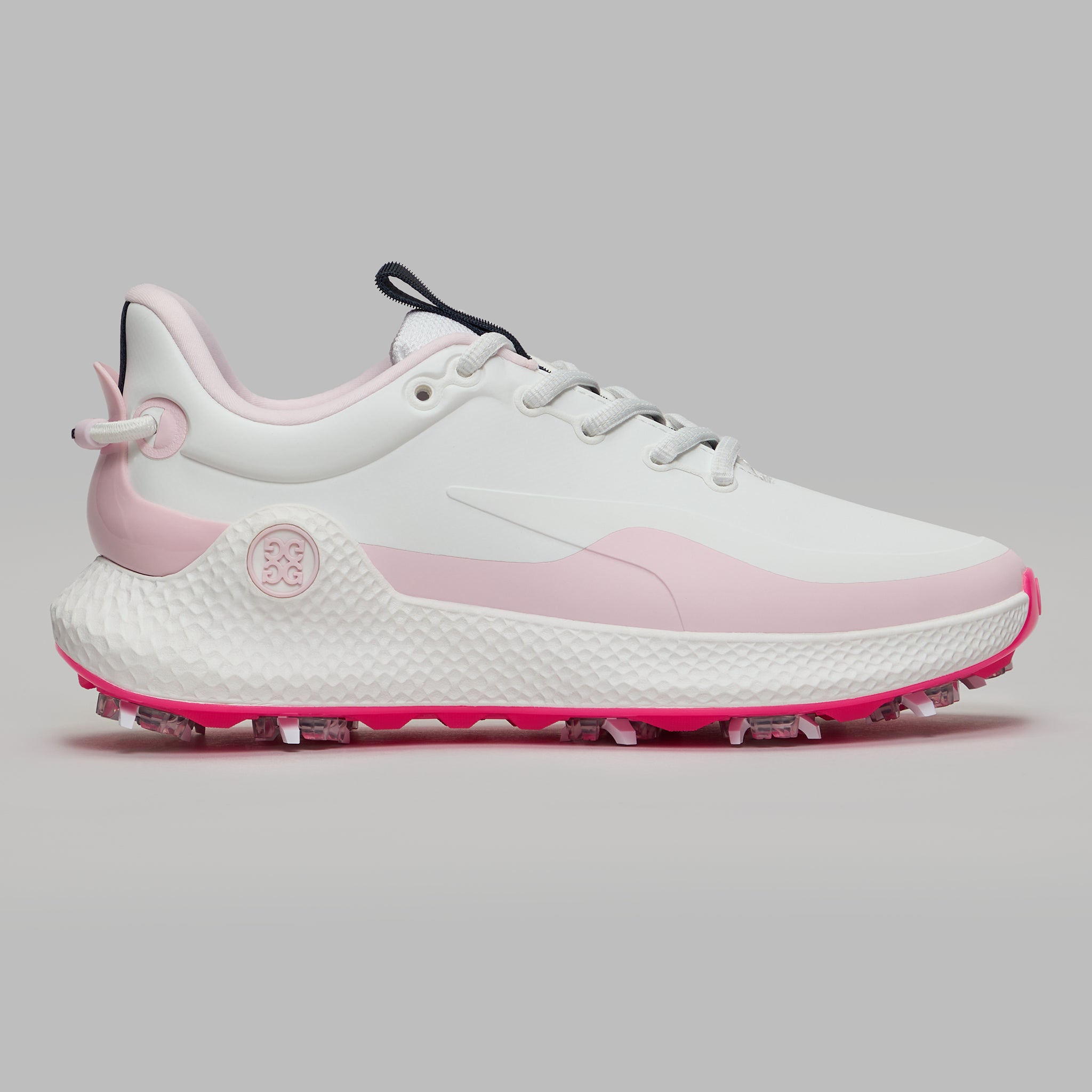 WOMEN'S MG4+ O2 G/LOCK GOLF SHOE SNOW/BLUSH