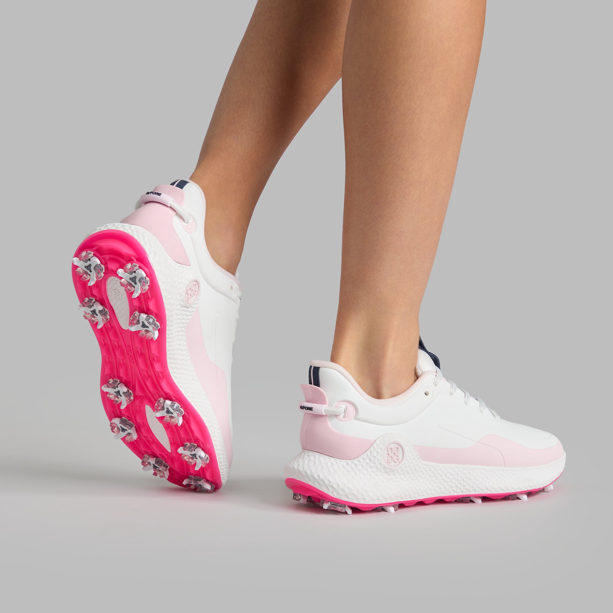 WOMEN'S MG4+ O2 G/LOCK GOLF SHOE SNOW/BLUSH