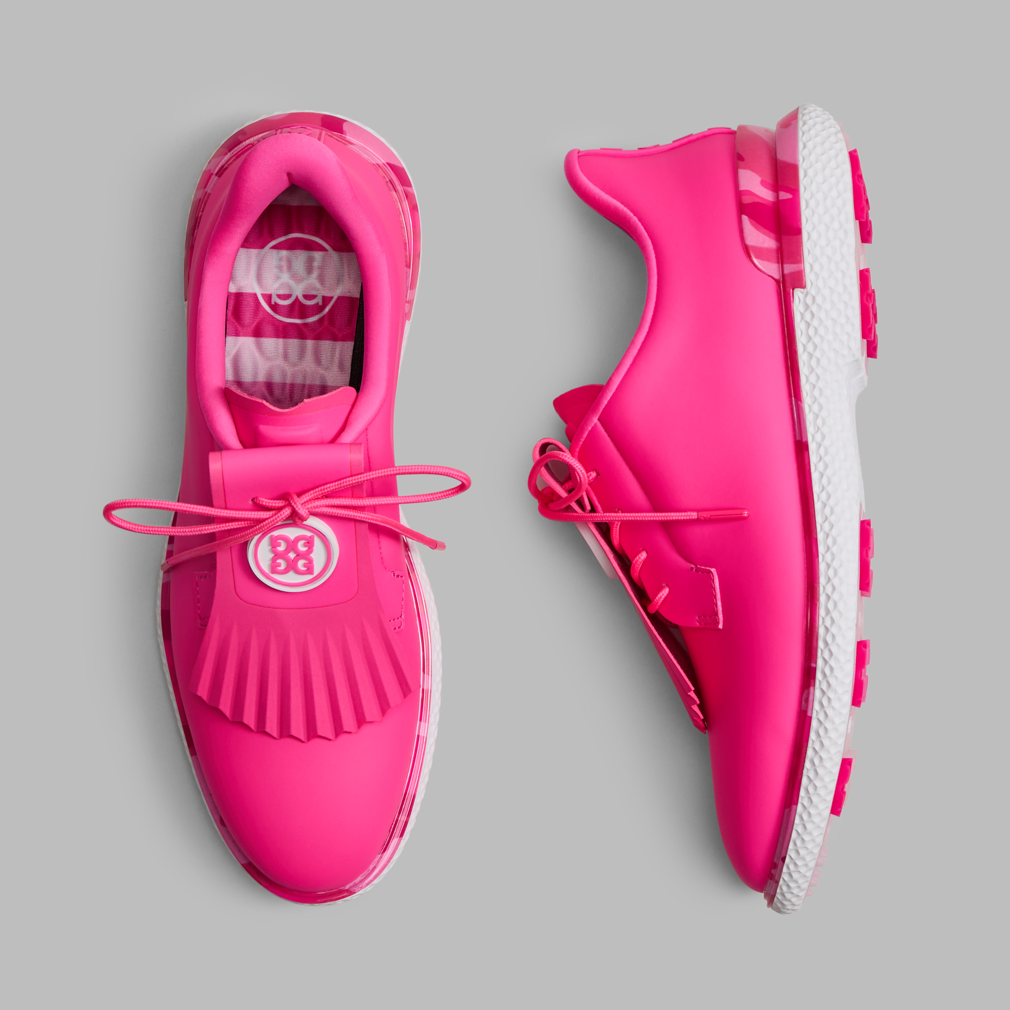 WOMEN'S GALLIVAN2R CAMO WELT GOLF SHOE KNOCK OUT PINK
