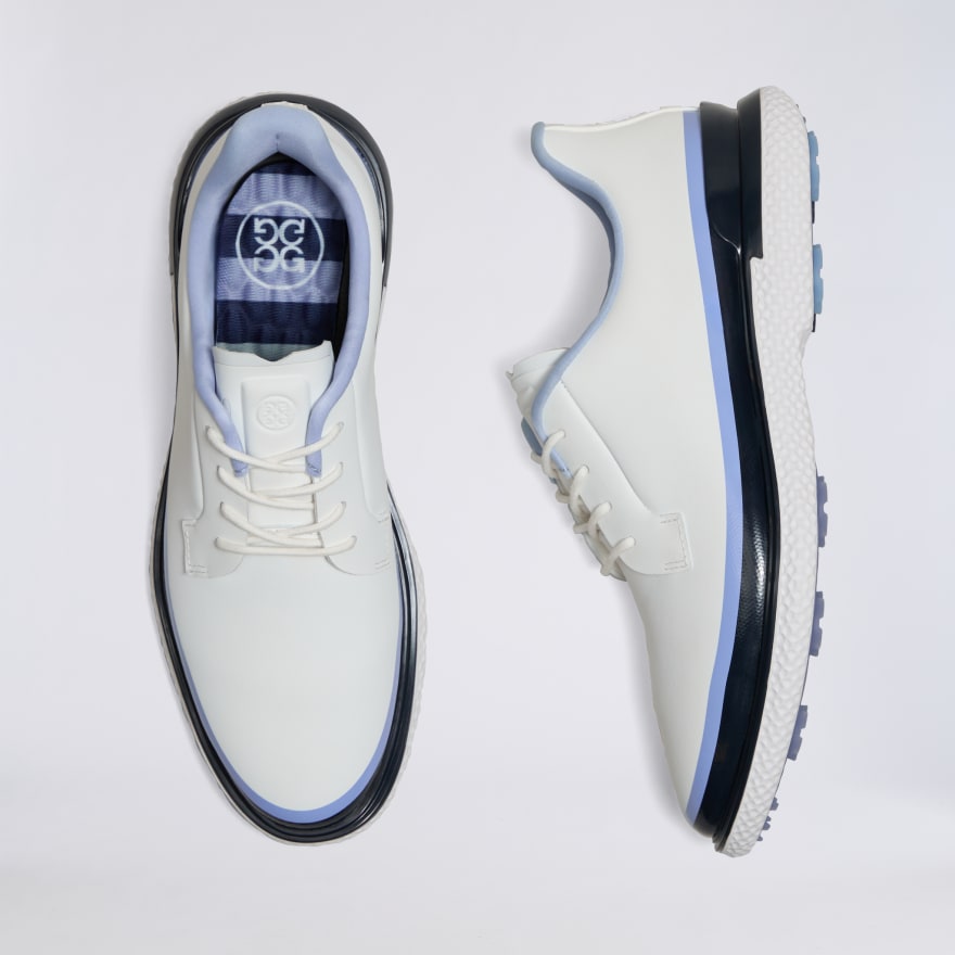 WOMEN'S GALLIVAN2R TUXEDO STRIPE KILTIE GOLF SHOE SNOW/TWILIGHT