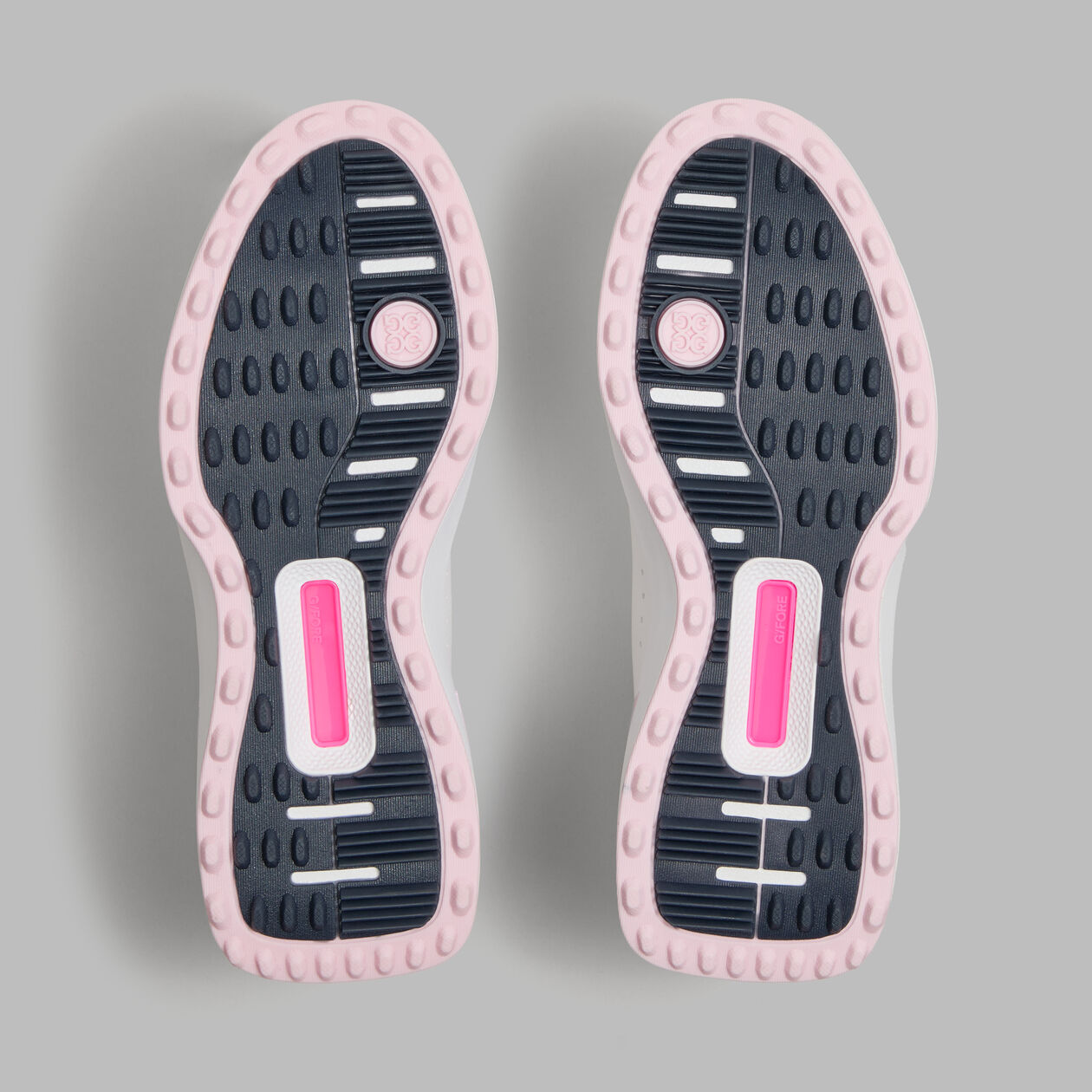 WOMEN'S LTD RELEASE G.112 PERFORATED KILTIE GOLF SHOE SNOW/BLUSH