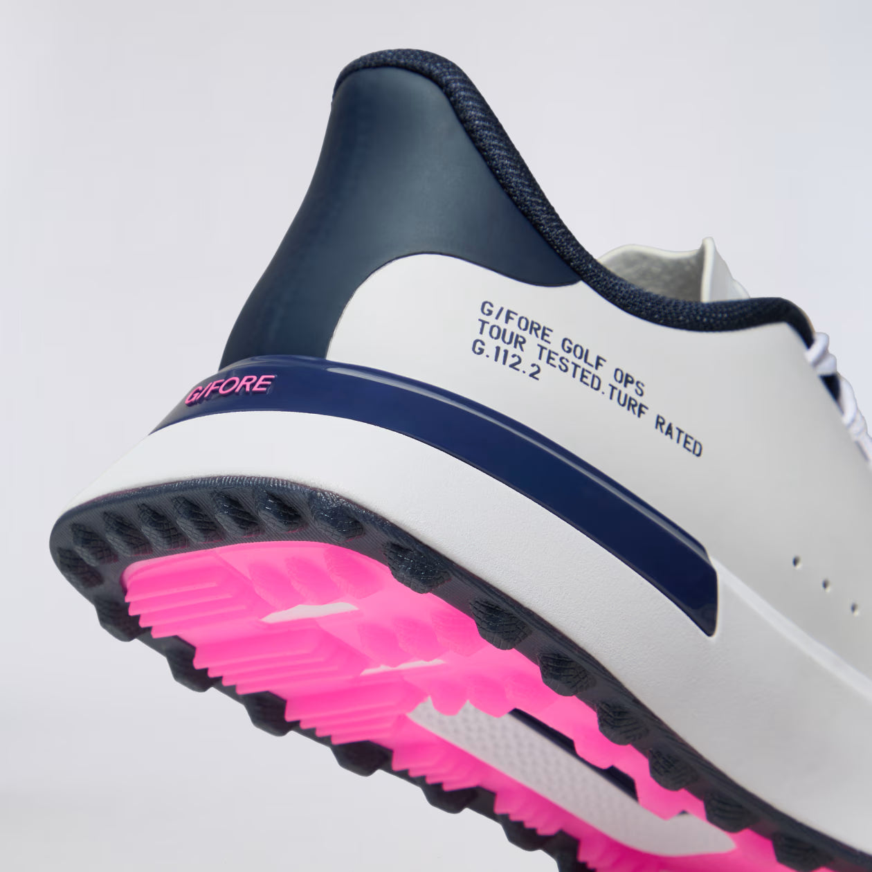WOMEN'S G.112 KILTIE GOLF SHOE SNOW/TWILIGHT