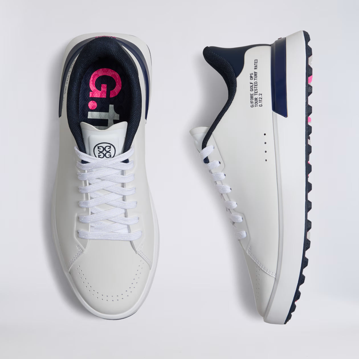 WOMEN'S G.112 KILTIE GOLF SHOE SNOW/TWILIGHT
