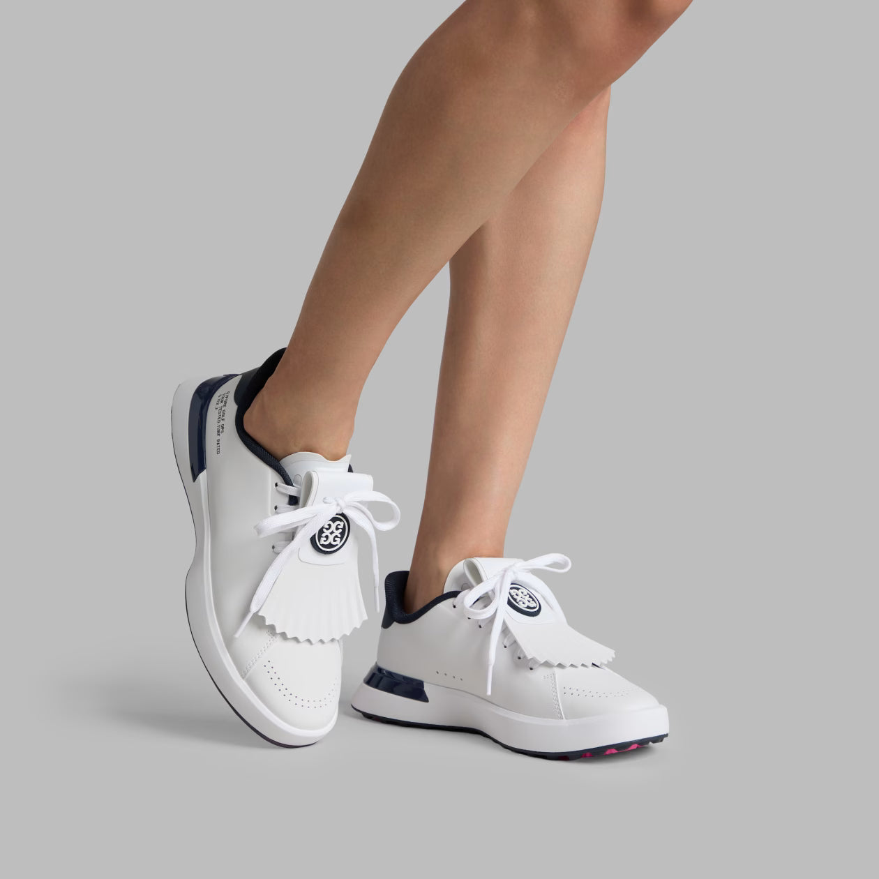 WOMEN'S G.112 KILTIE GOLF SHOE SNOW/TWILIGHT