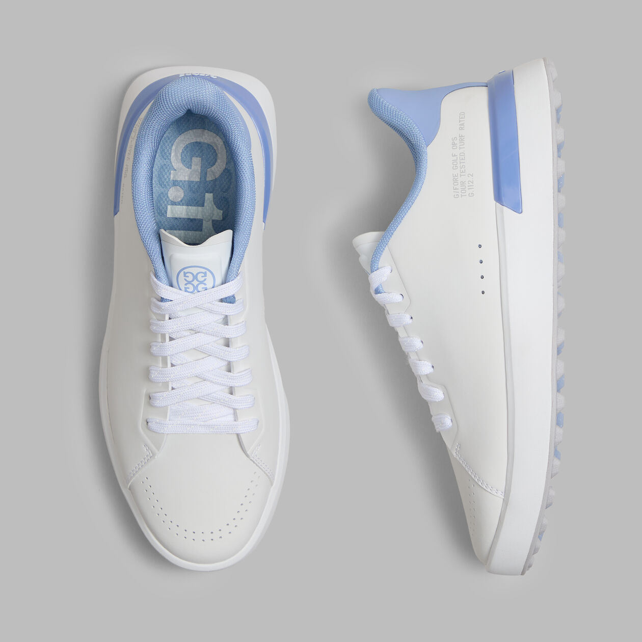 WOMEN'S G.112 KILTIE GOLF SHOE SNOW/WILLOW