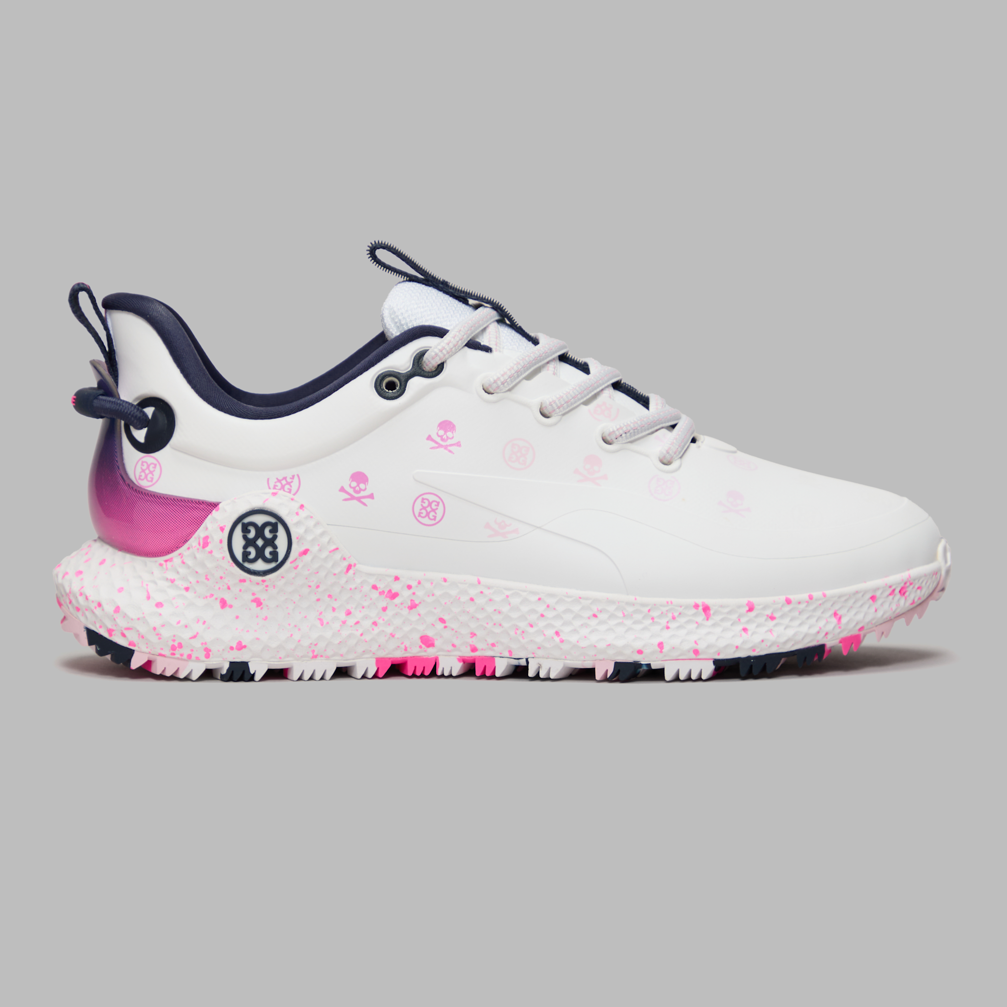 WOMEN'S MG4+ O2 GRADIENT SKULL & TEES GOLF SHOE SNOW/MULTI