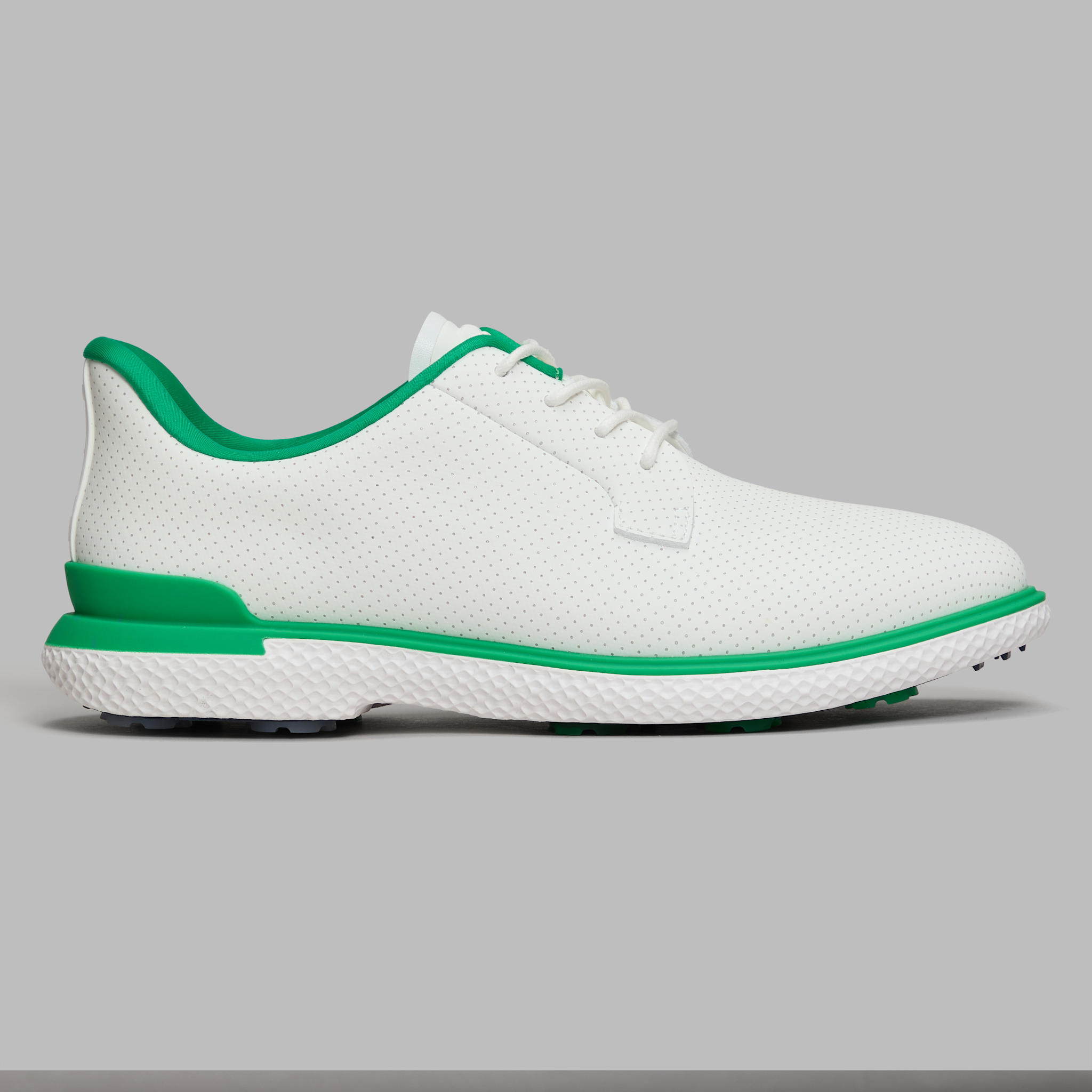 WOMEN'S GALLIVAN2R PERFORATED KILTIE GOLF SHOE SNOW/CLOVER