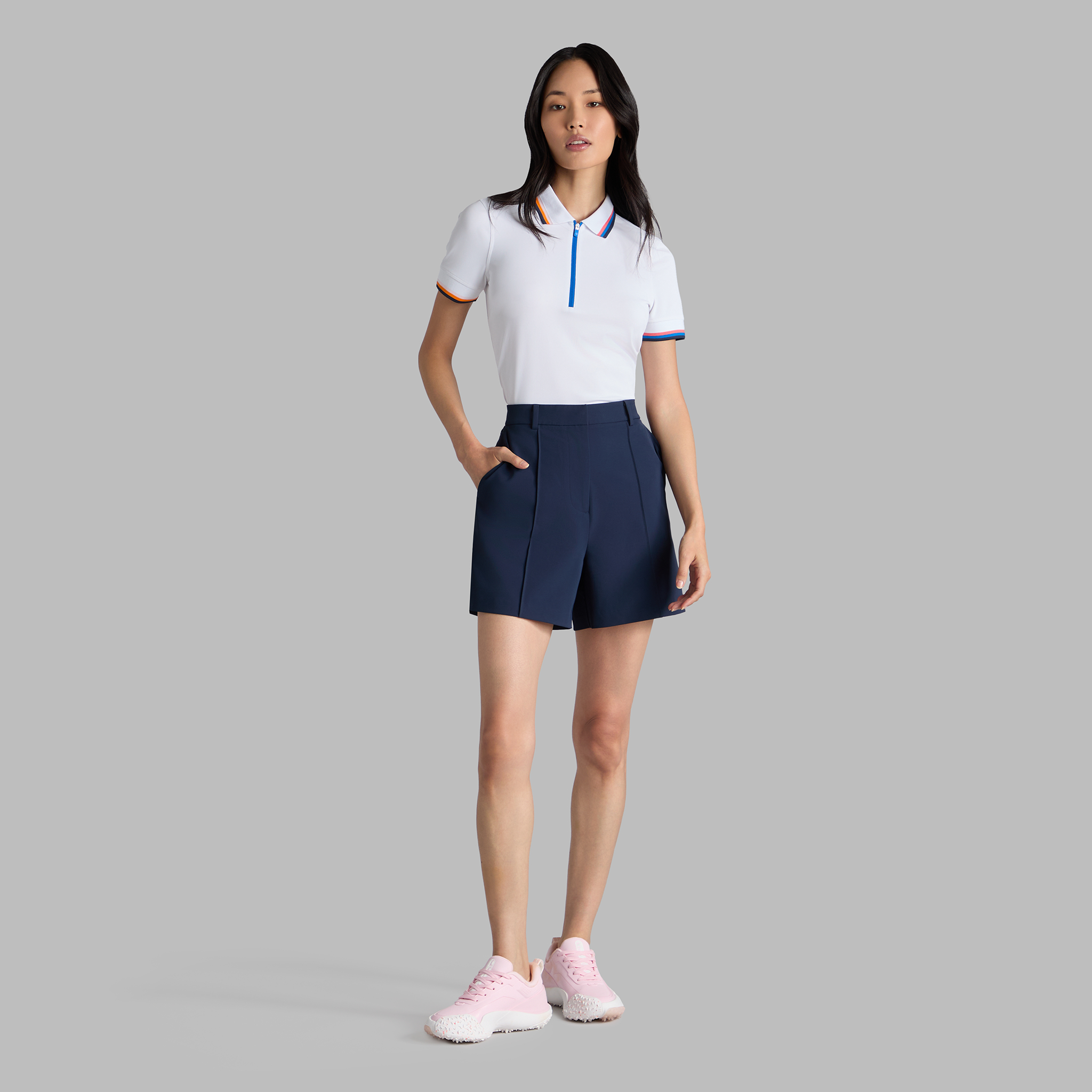 SHADOW STRETCH HIGH WAISTED SHORT