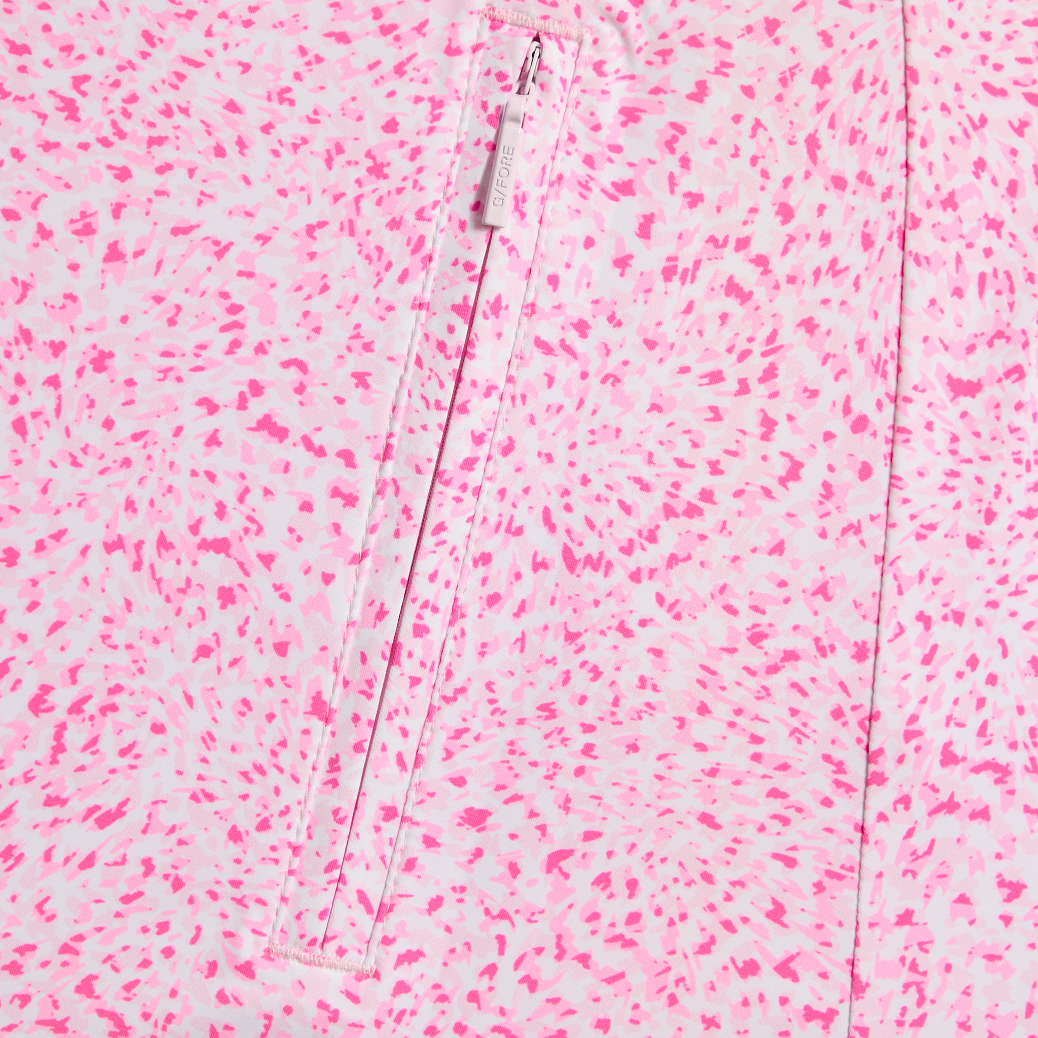 FIREWORKS PRINT SILKY TECH NYLON SKORT BLUSH