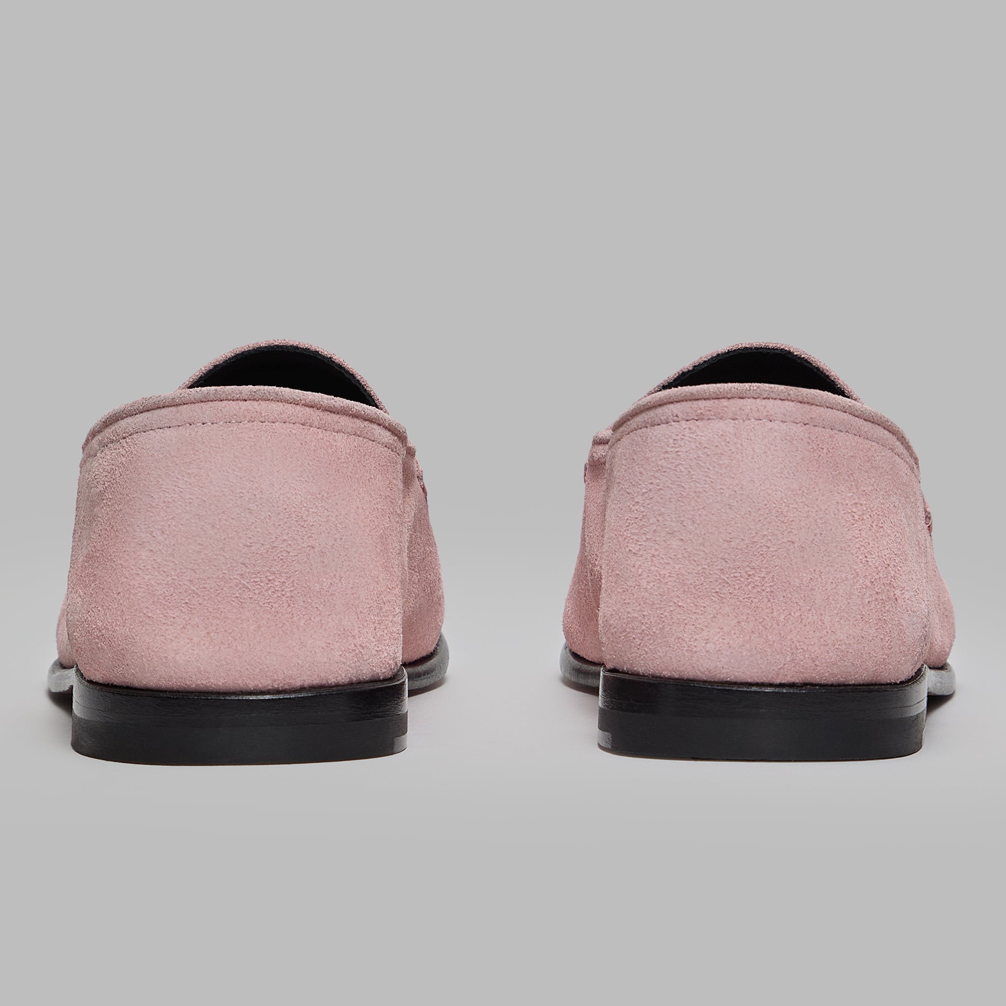 Women's Metal Tees Suede Flex Loafer Blush