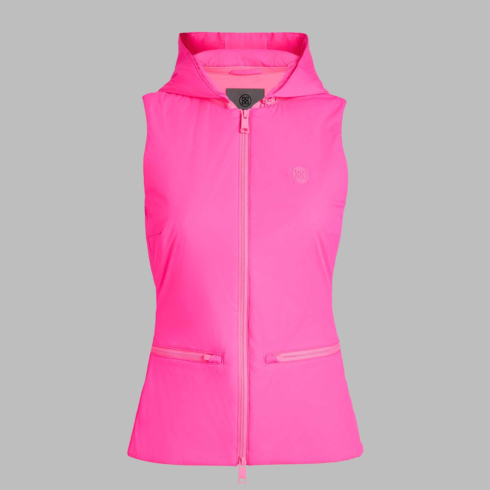 THE WHIT TAILORED DOWN VEST KNOCKOUT PINK