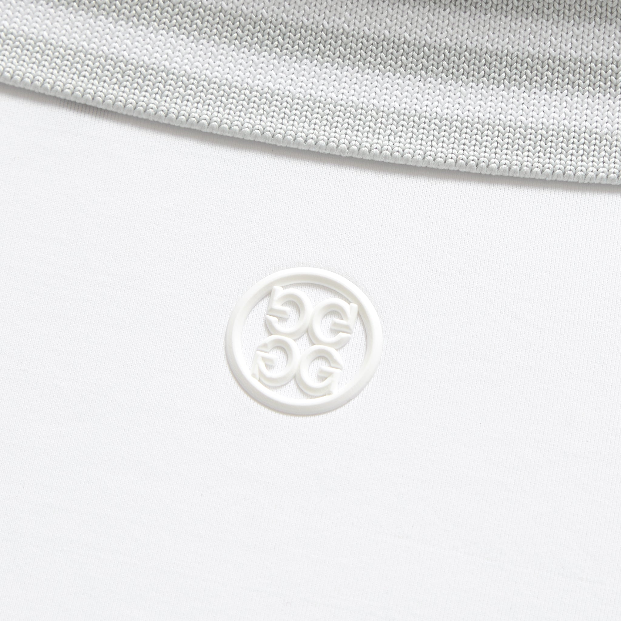 SILKY TECH NYLON ZIP POLO SNOW