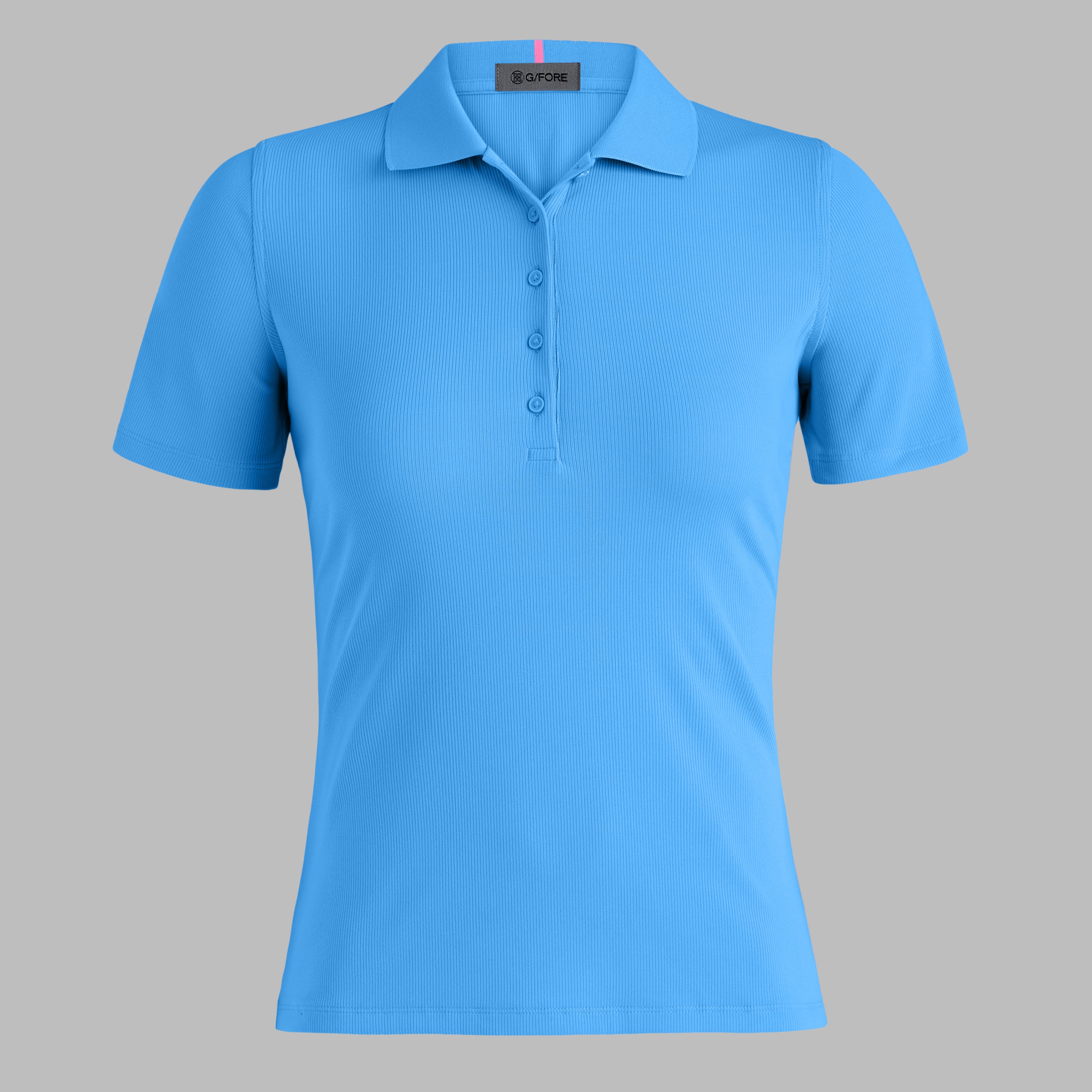 TECH NYLON RIB POLO AZUL