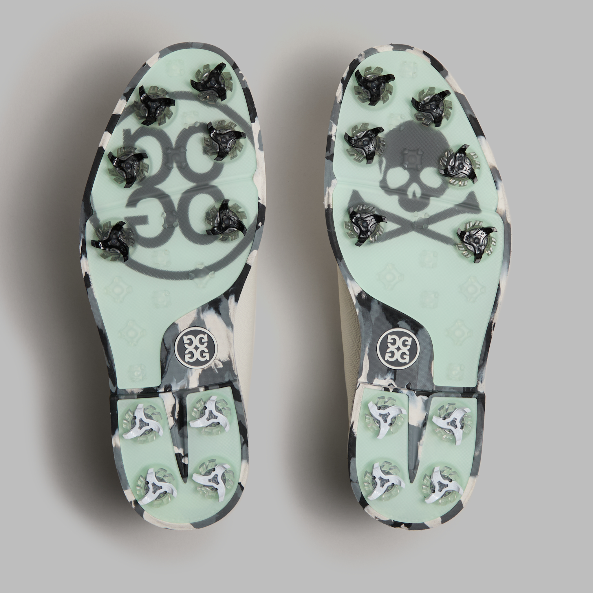 MEN'S GALLIVANTER G/LOCK CAMO SOLE GOLF SHOE SNOW/CHARCOAL