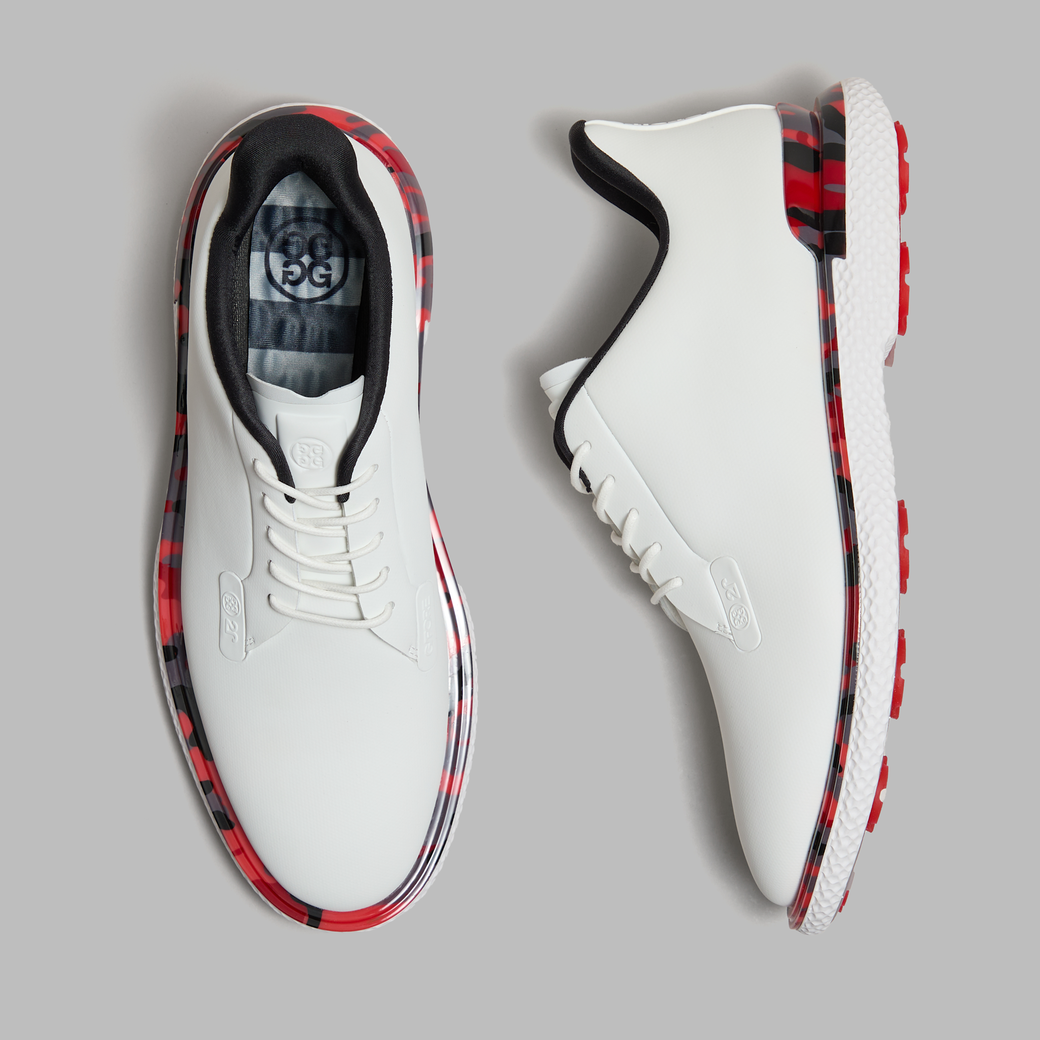 MEN'S GALLIVAN2R GOLF SHOE SNOW/LAVA