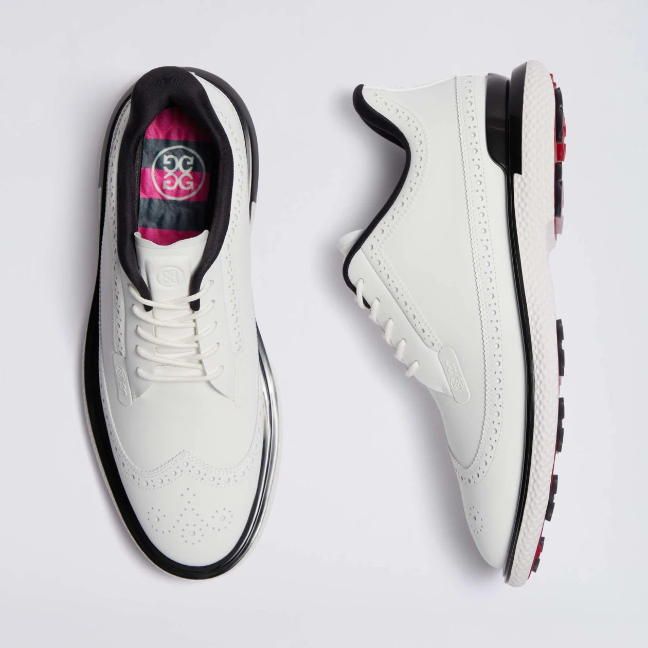 MEN'S GALLIVAN2R LONGWING GOLF SHOE SNOW/ONYX