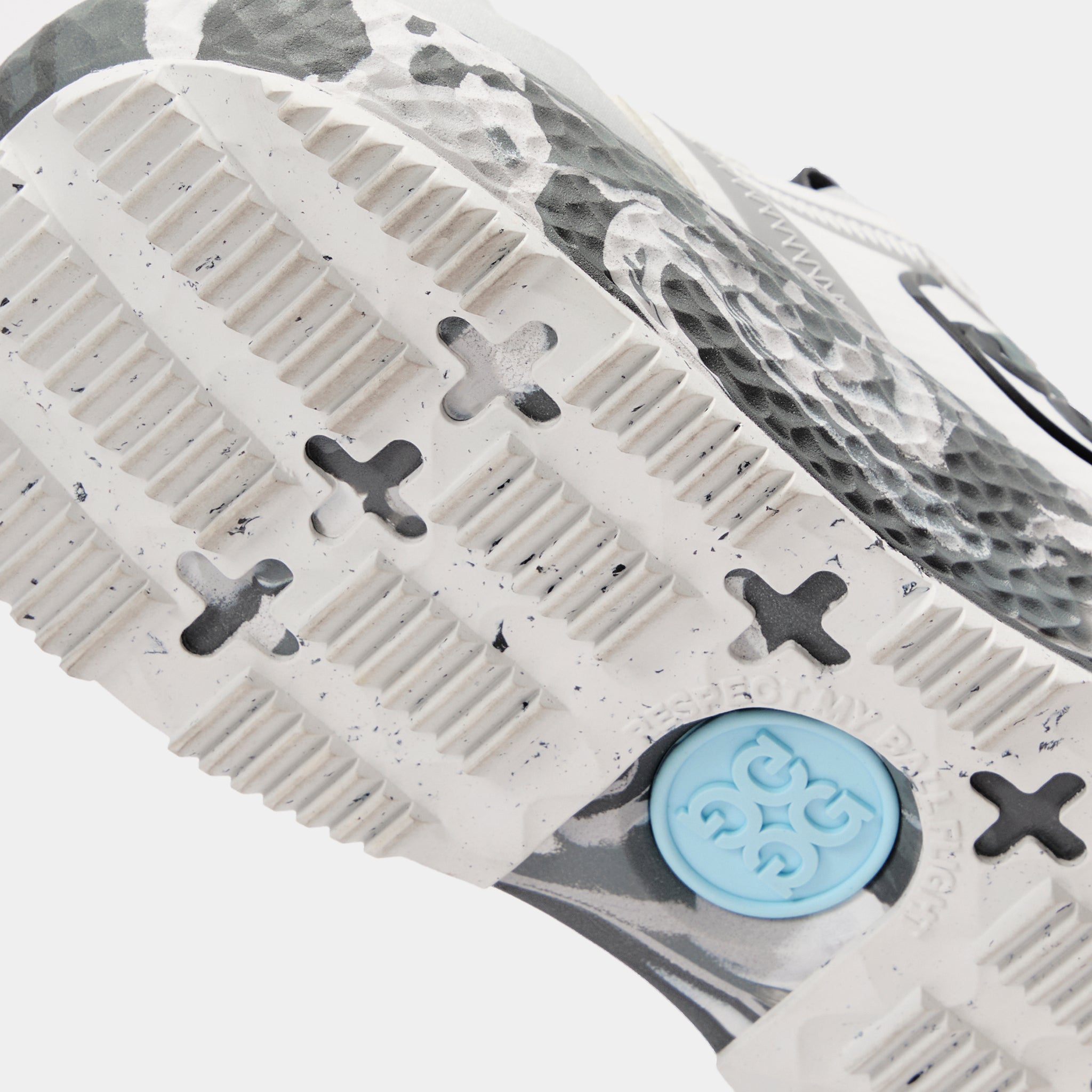 MG4X2 T.P.U. CAMO SOLE GOLF CROSS TRAINER GREYS CAMO/POWDER