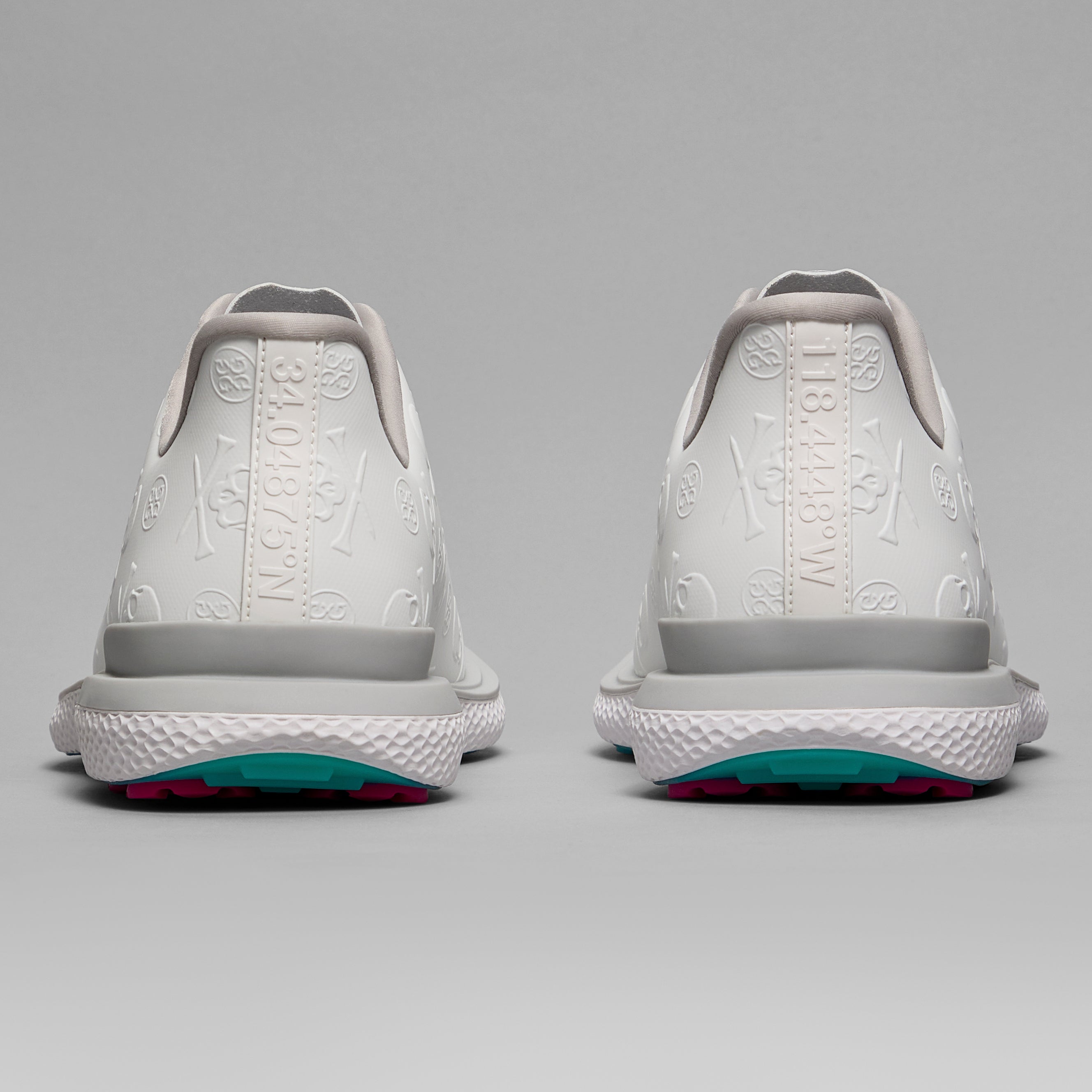 MEN'S GALLIVAN2R EMBOSSED SKULL & TEES GOLF SHOE SNOW/NIMBUS