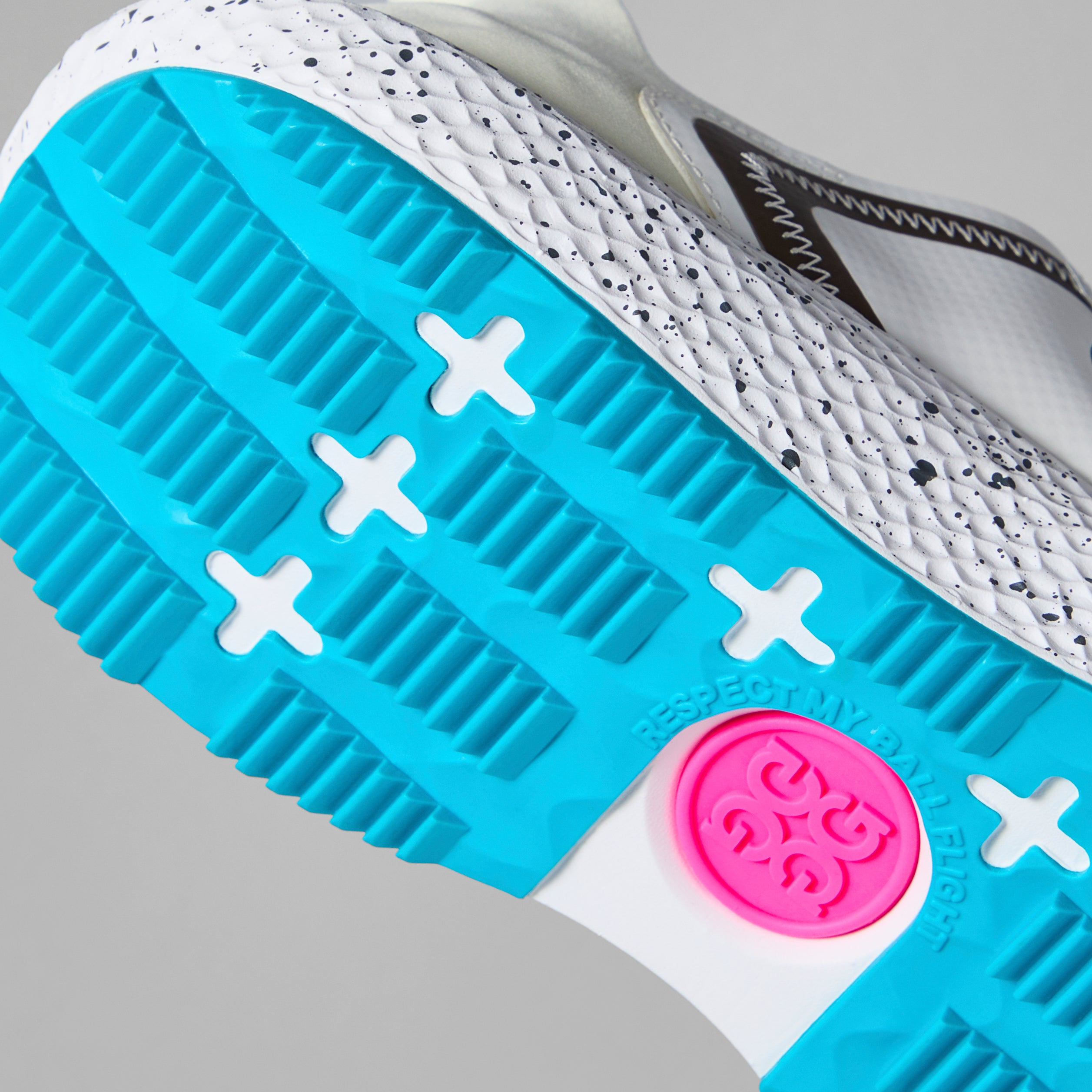 MG4X2 GOLF SHOE SNOW/MOSAIC