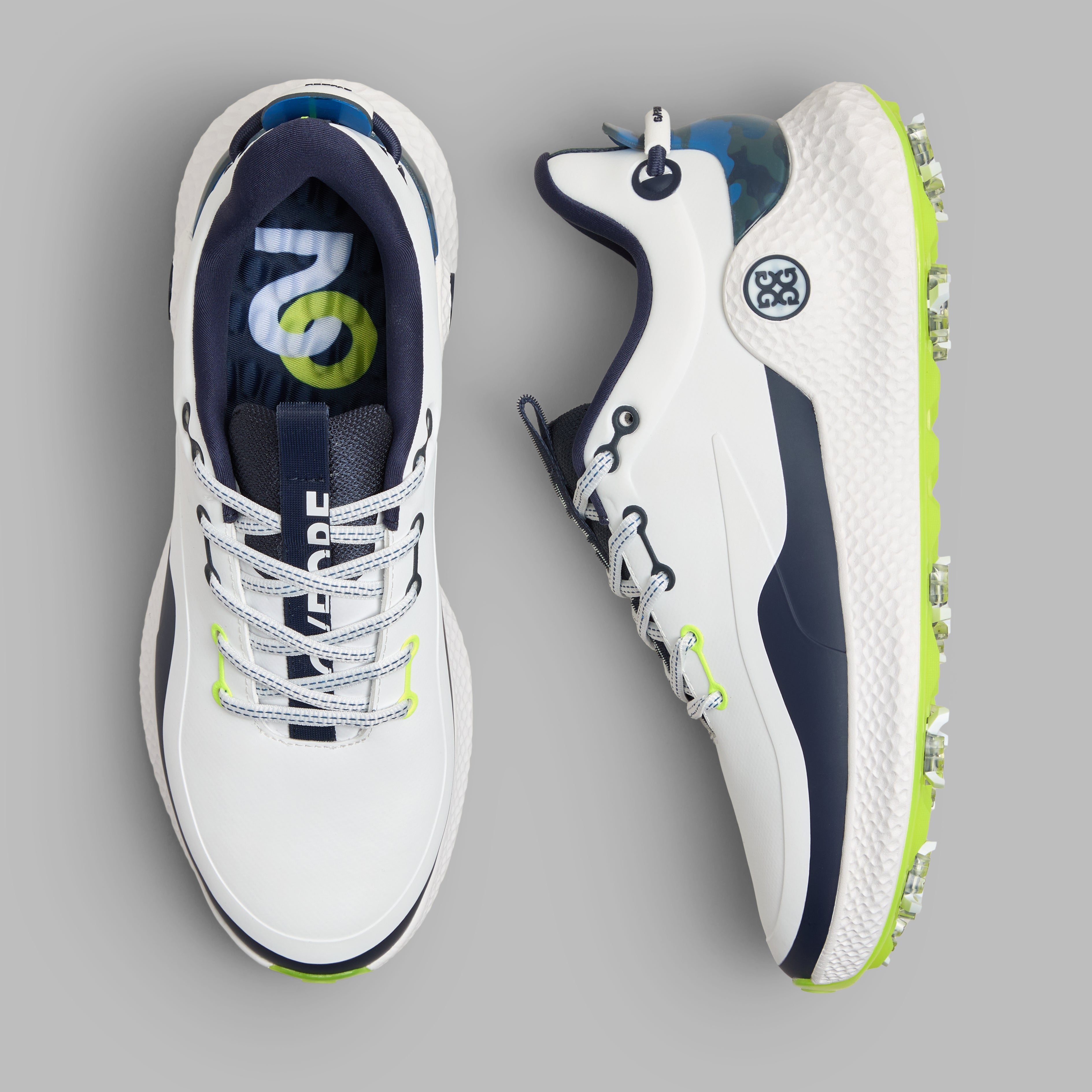 MEN'S MG4+ O2 G/LOCK GOLF SHOE SNOW/TWILIGHT