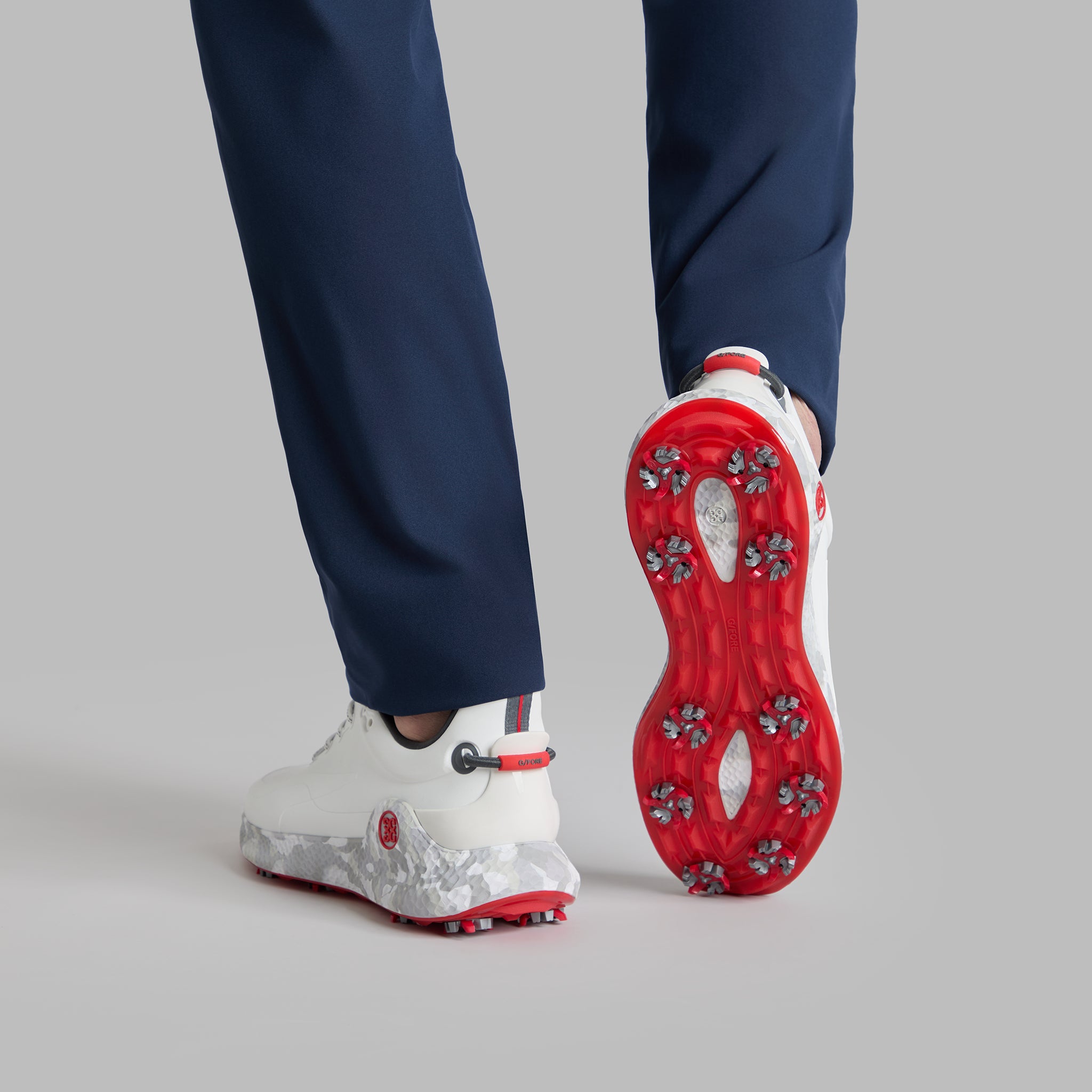 MEN'S MG4+ O2 G/LOCK CAMO MID SOLE GOLF SHOE SNOW/CHARCOAL