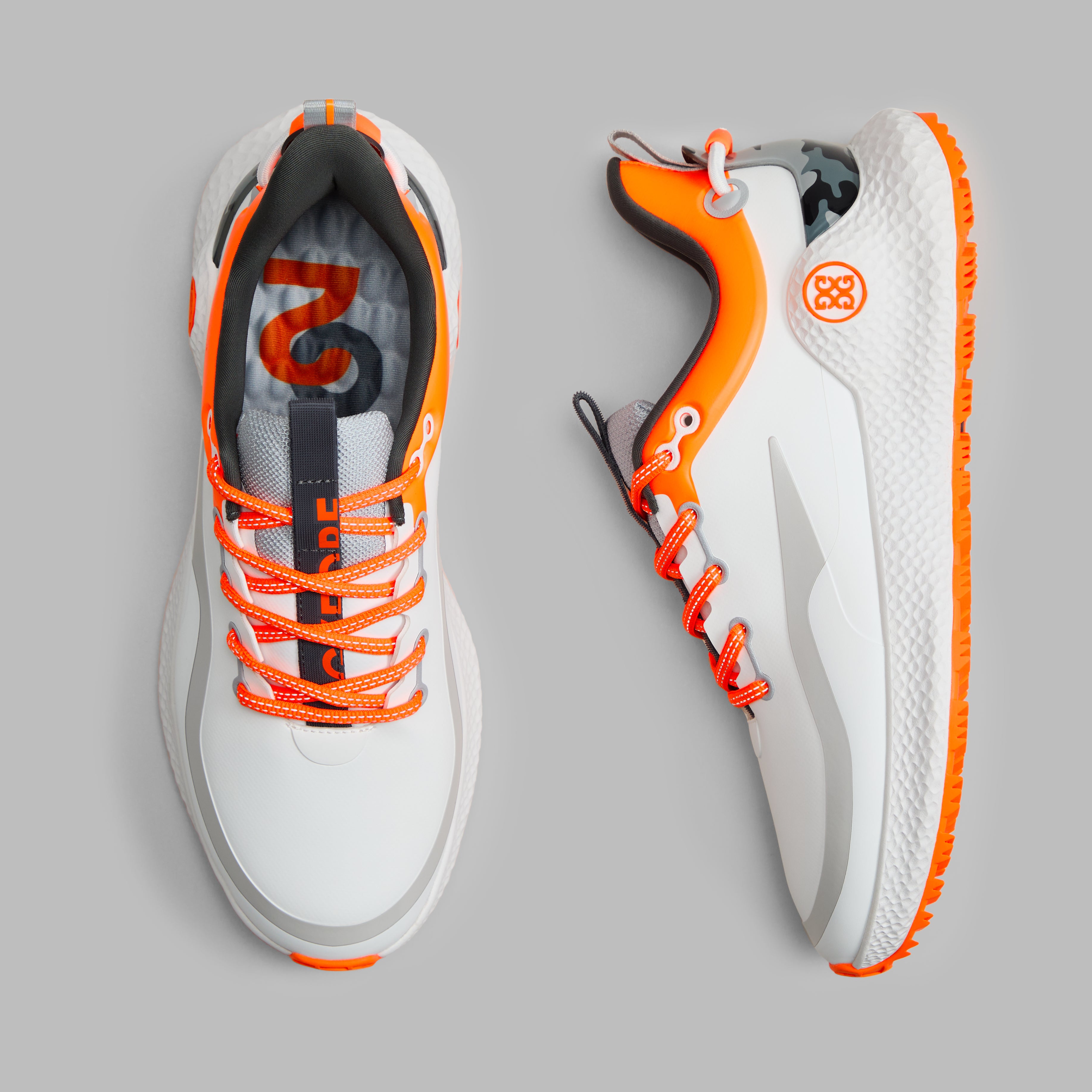 MEN'S MG4+ O2 CAMO ACCENT GOLF SHOE SHOCKING ORANGE