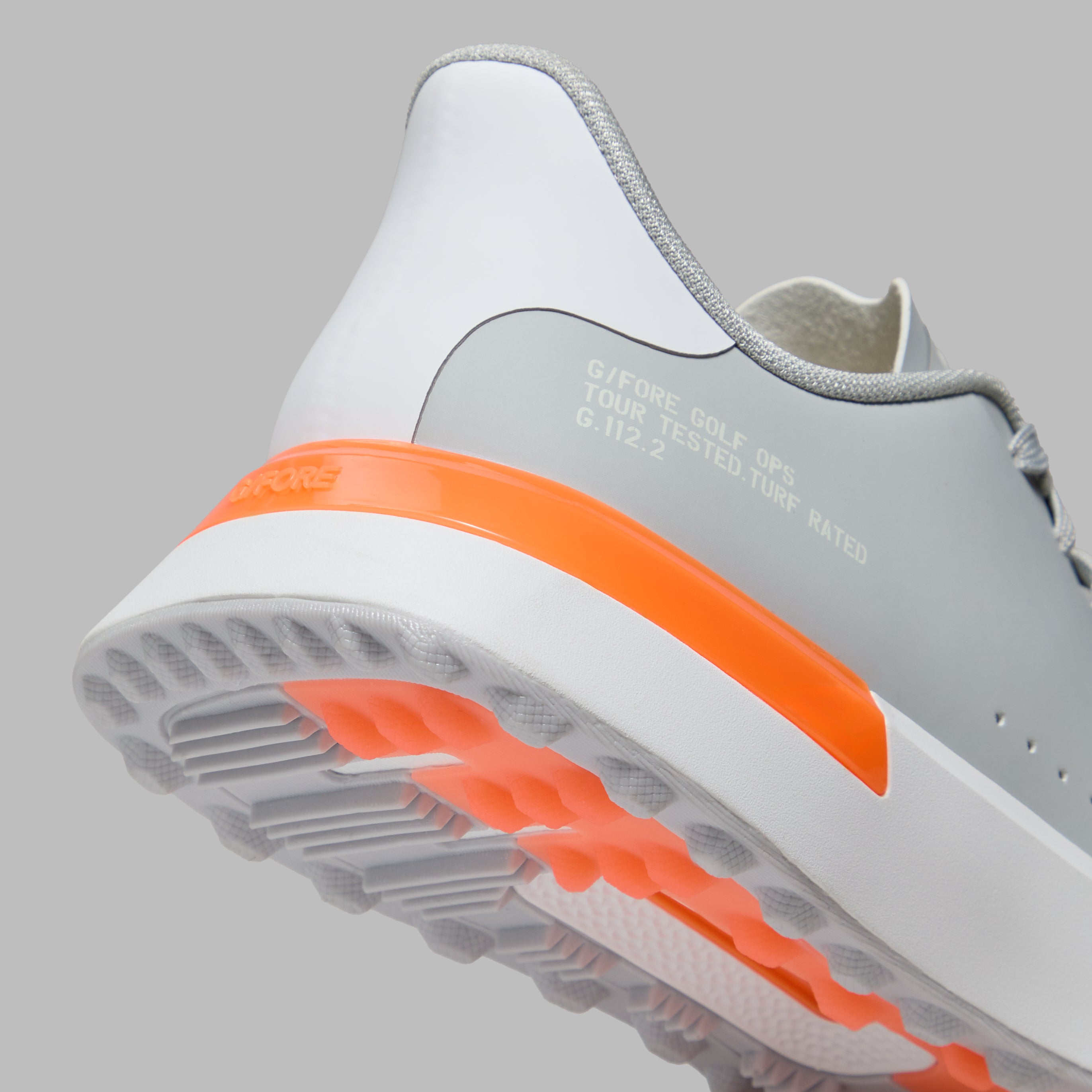 MEN'S G.112 GOLF SHOE NIMBUS/SHOCKING ORANGE