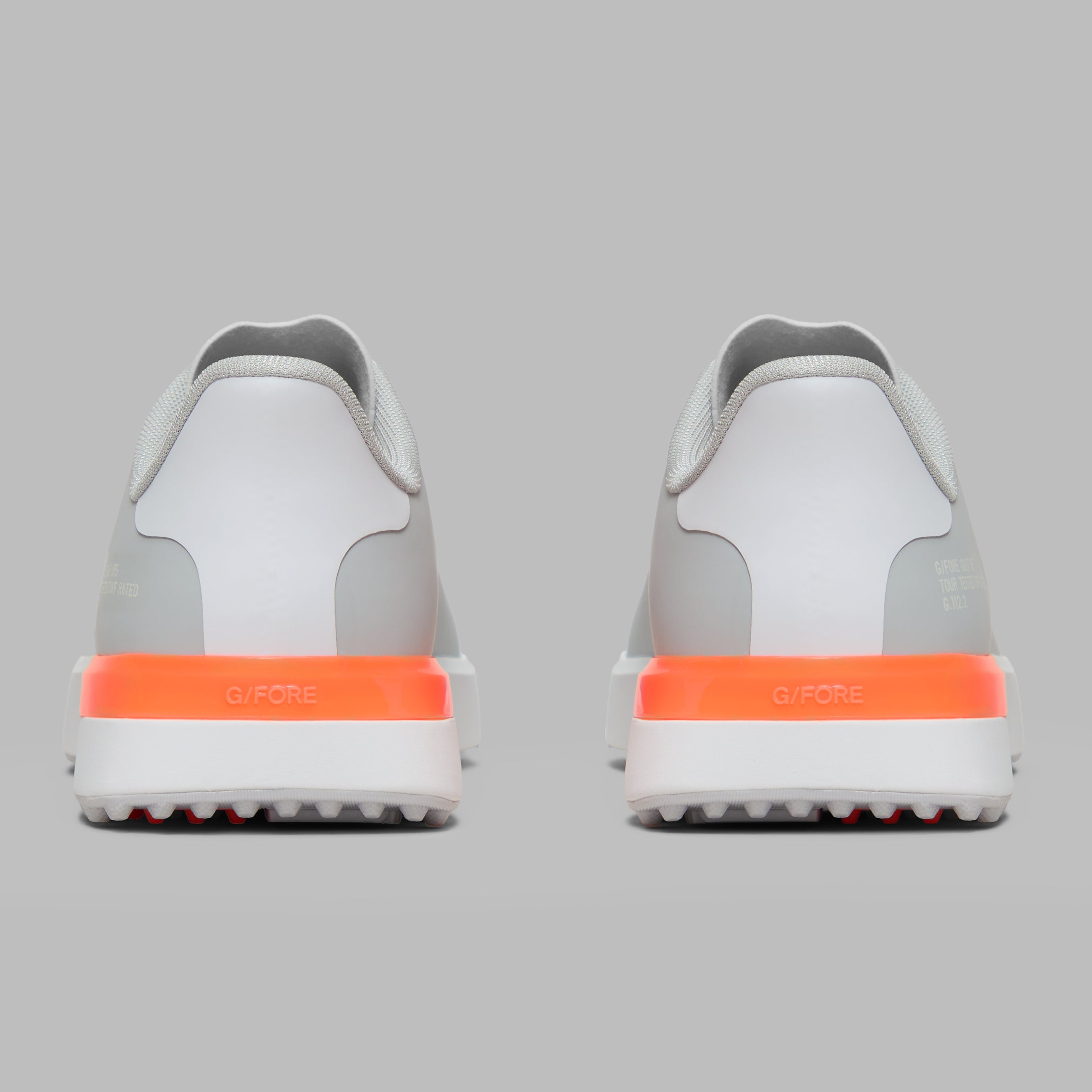 MEN'S G.112 GOLF SHOE NIMBUS/SHOCKING ORANGE