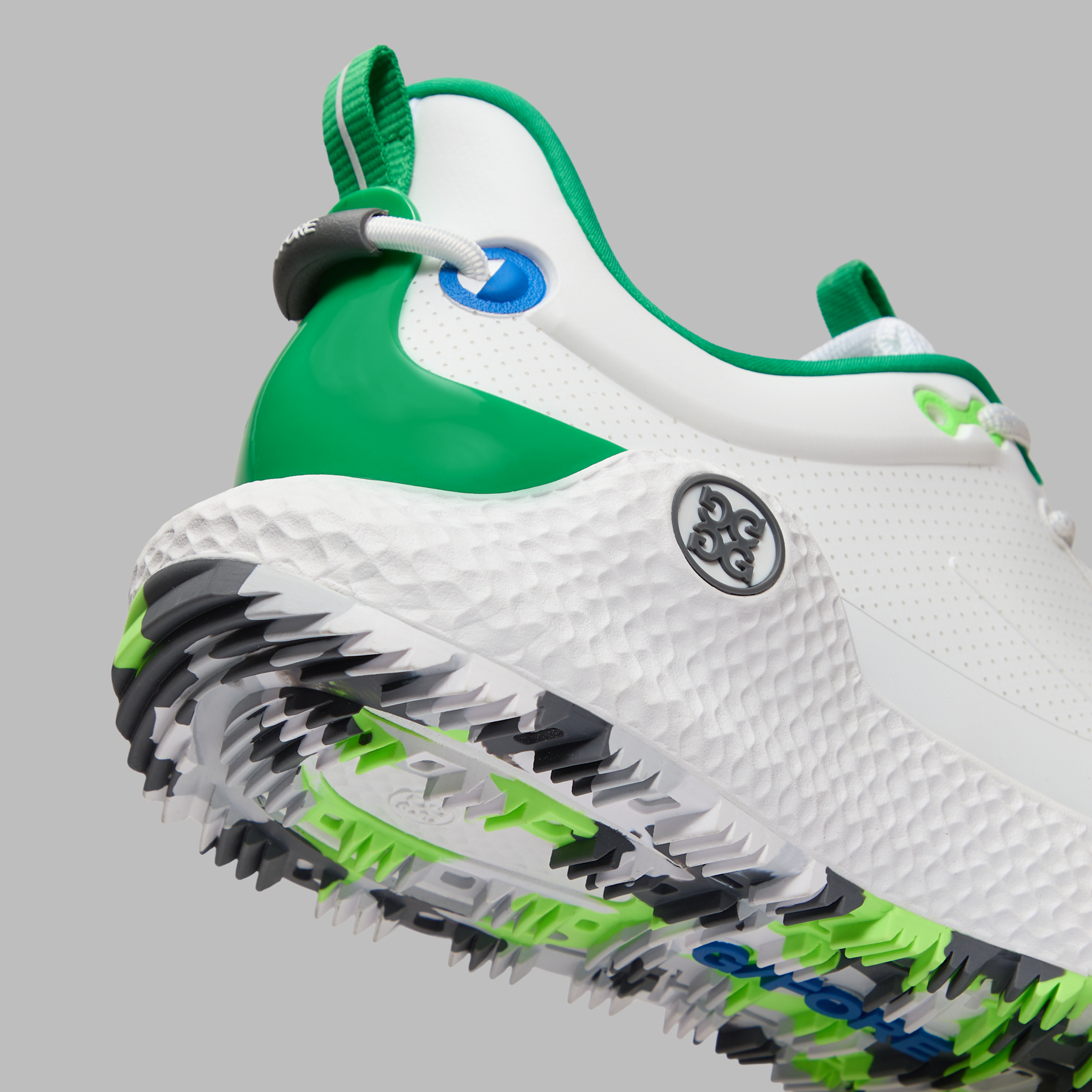 MEN'S MG4+ O2 PERFORATED GOLF SHOE SNOW/MULTI