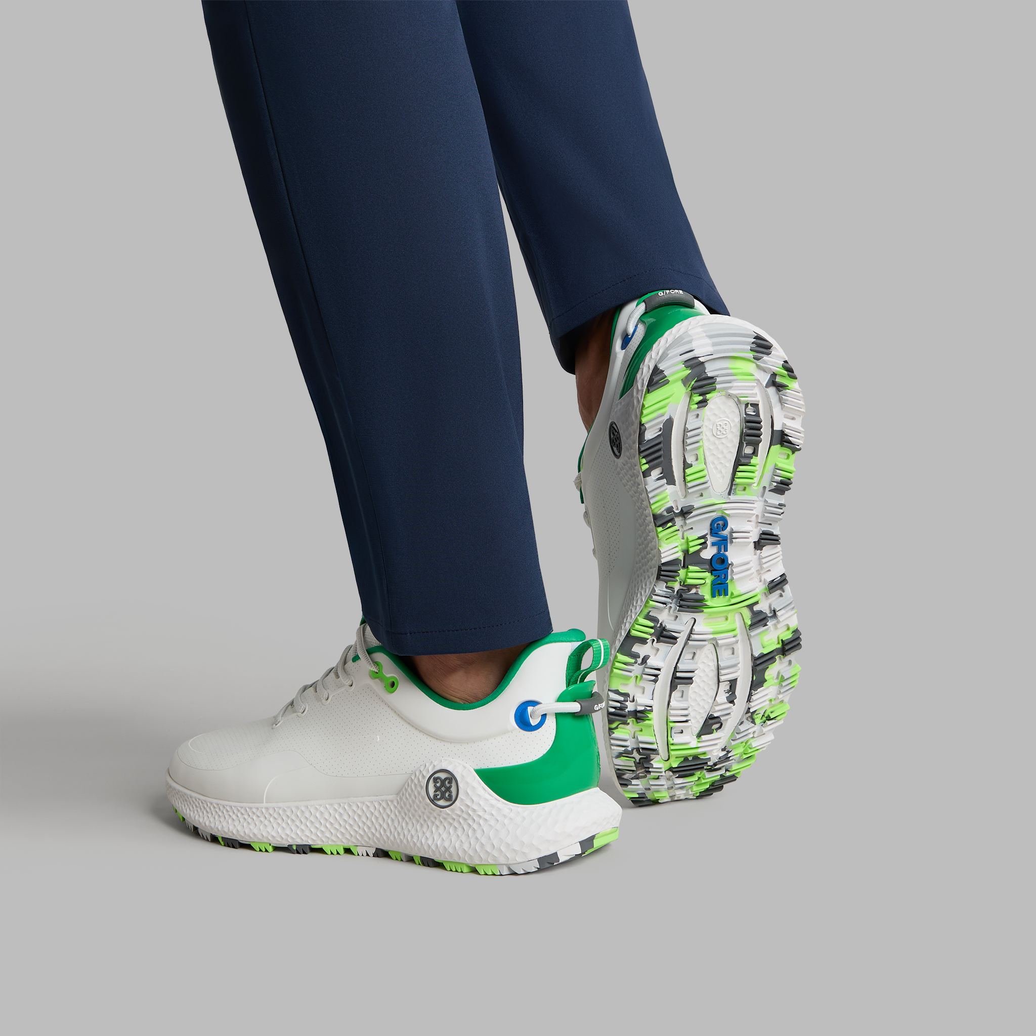 MEN'S MG4+ O2 PERFORATED GOLF SHOE SNOW/MULTI