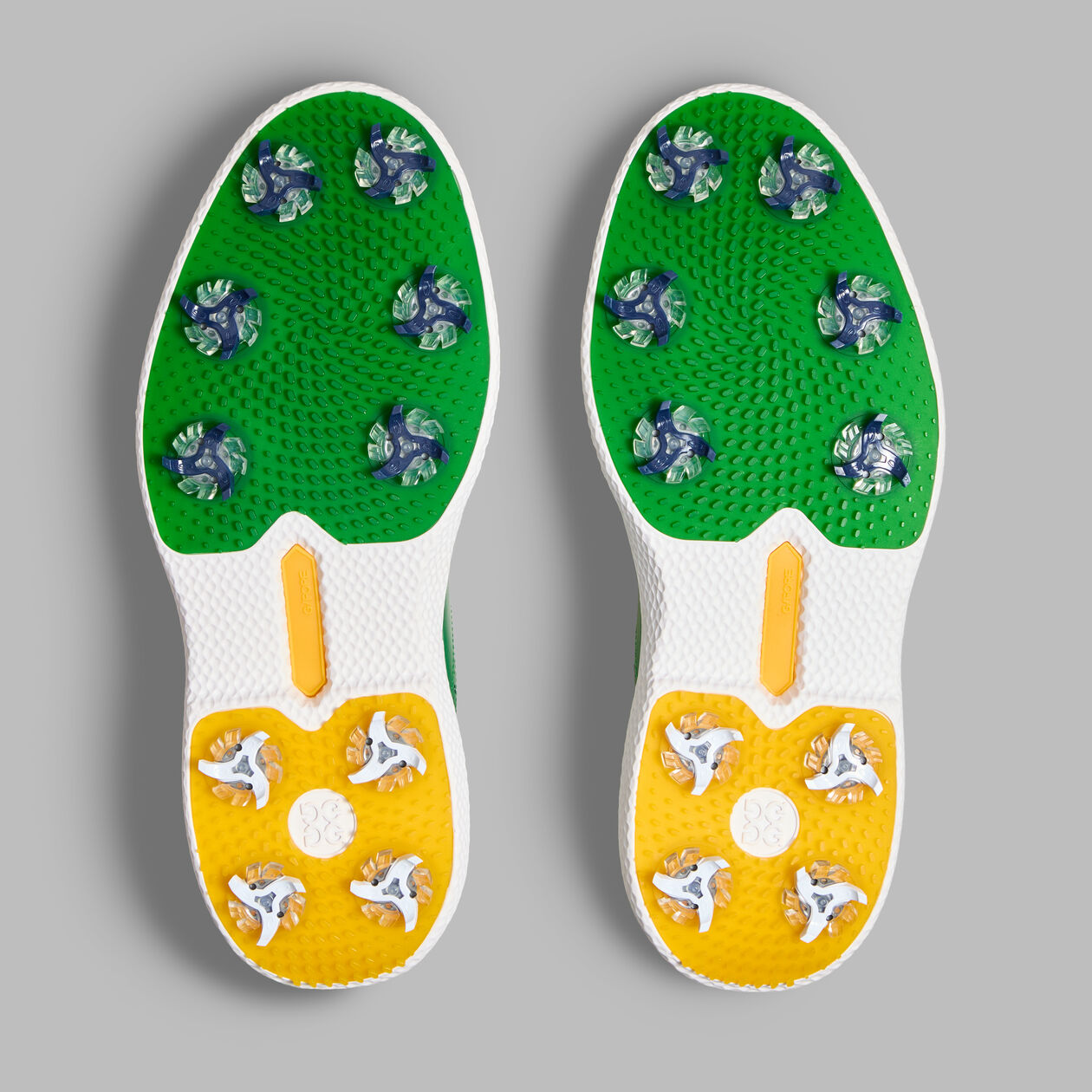 MEN'S LTD RELEASE TOURNEY GALLIVAN2R G/LOCK GOLF SHOE SNOW/GREEN