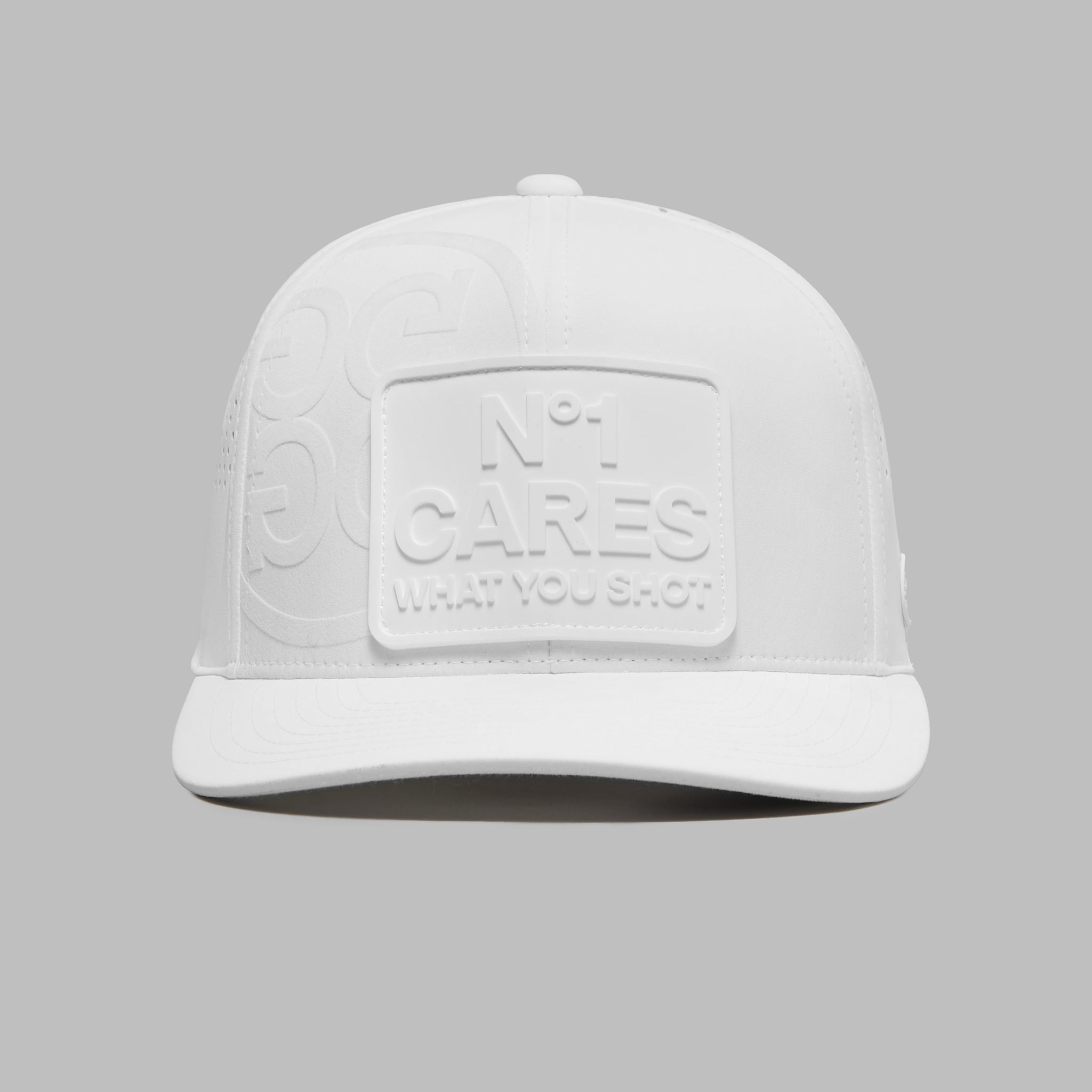 NO1 CARES PATCH PERFORATED DELTA HAT