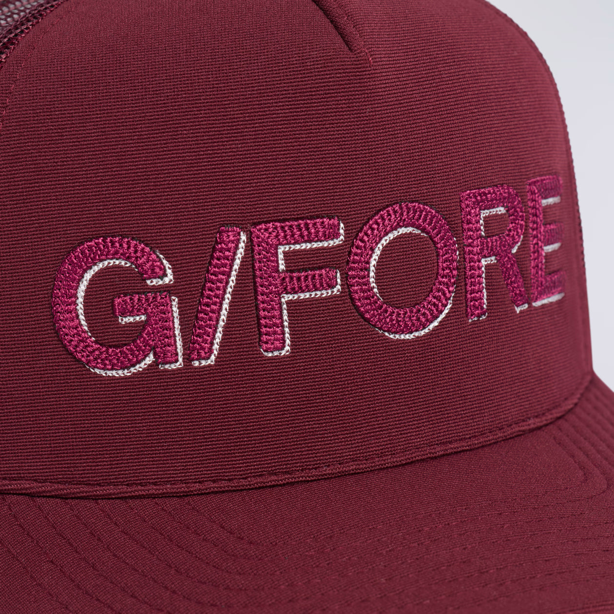 G/FORE SHADOW TRUCKER HAT DARK PLUM