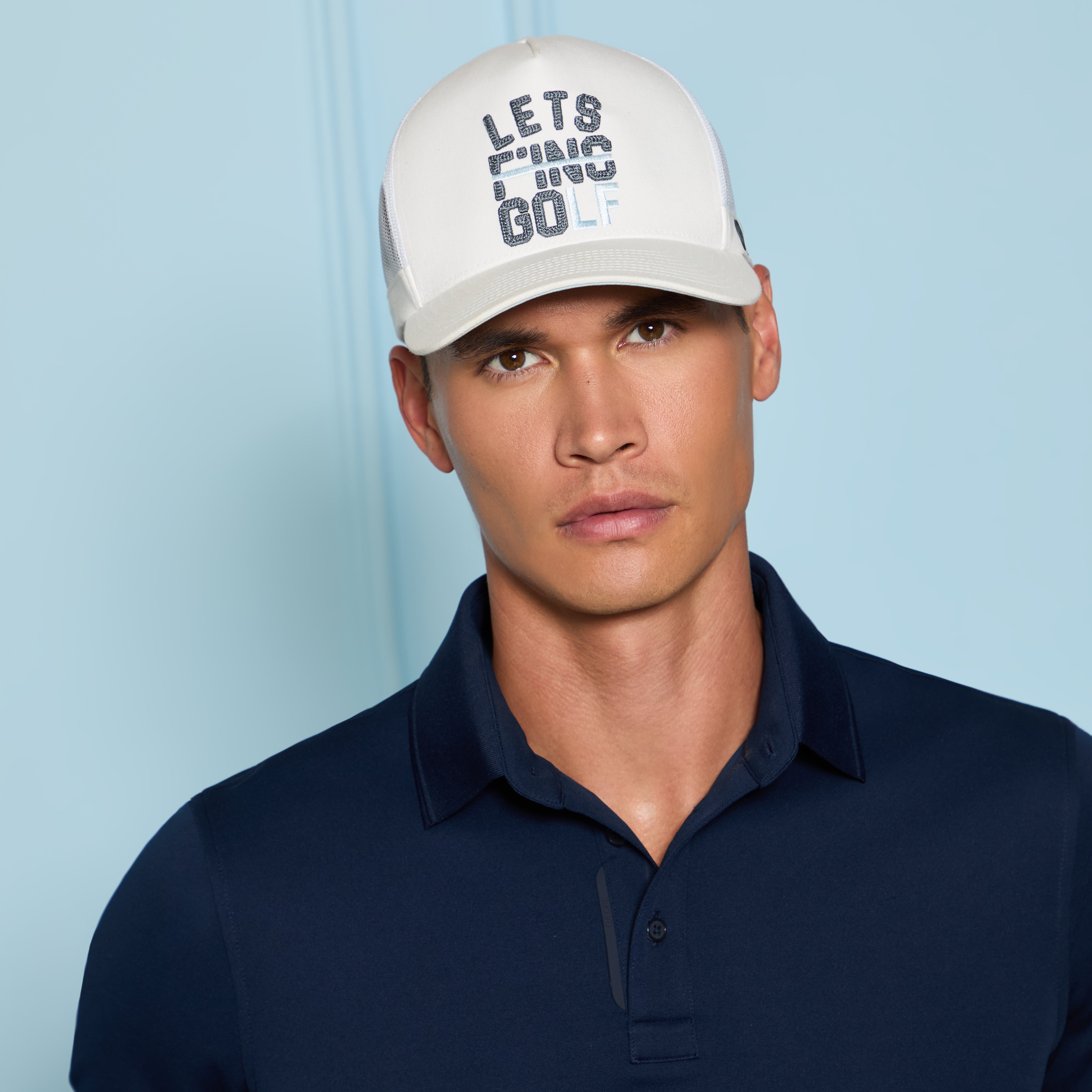 LFG TRUCKER HAT SNOW