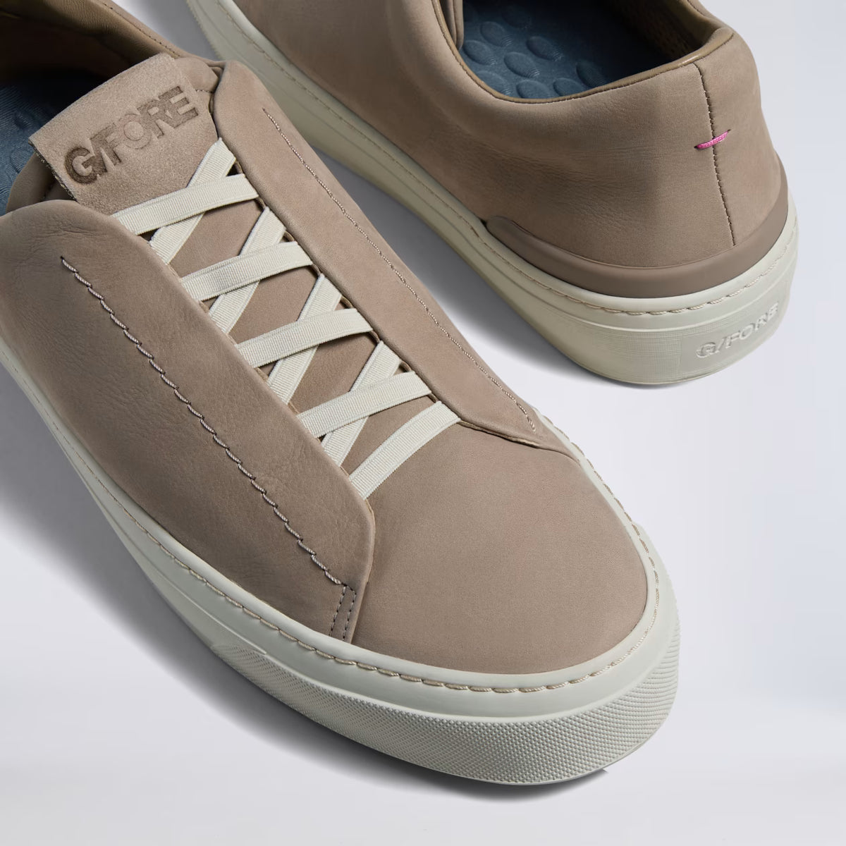 Men's Endeavour Slip On Leather Sneaker Pumice