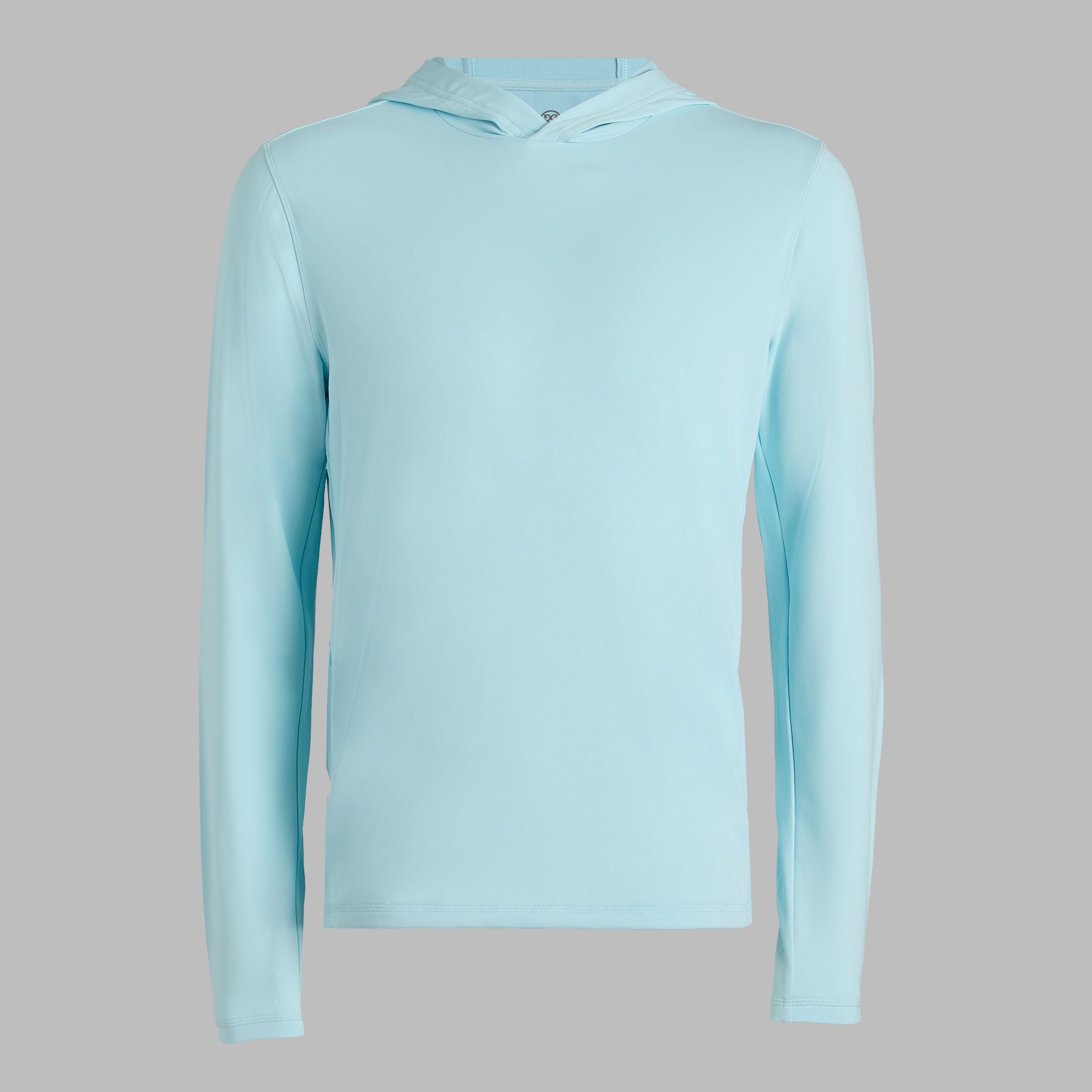 BRUSHED BACK TECH HOODIE LIGHT DAYBREAK