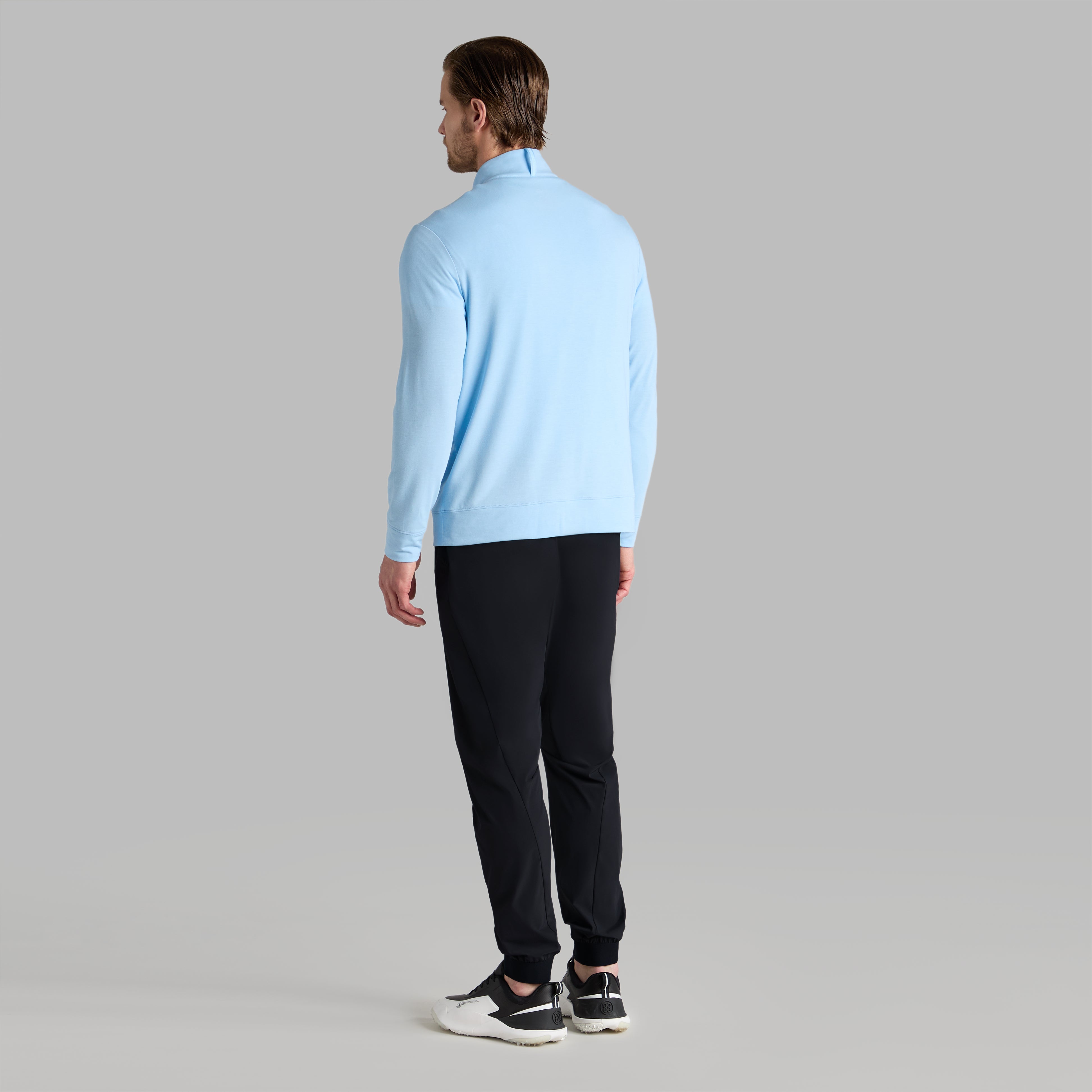 LUXE MID QUARTER ZIP BAJA