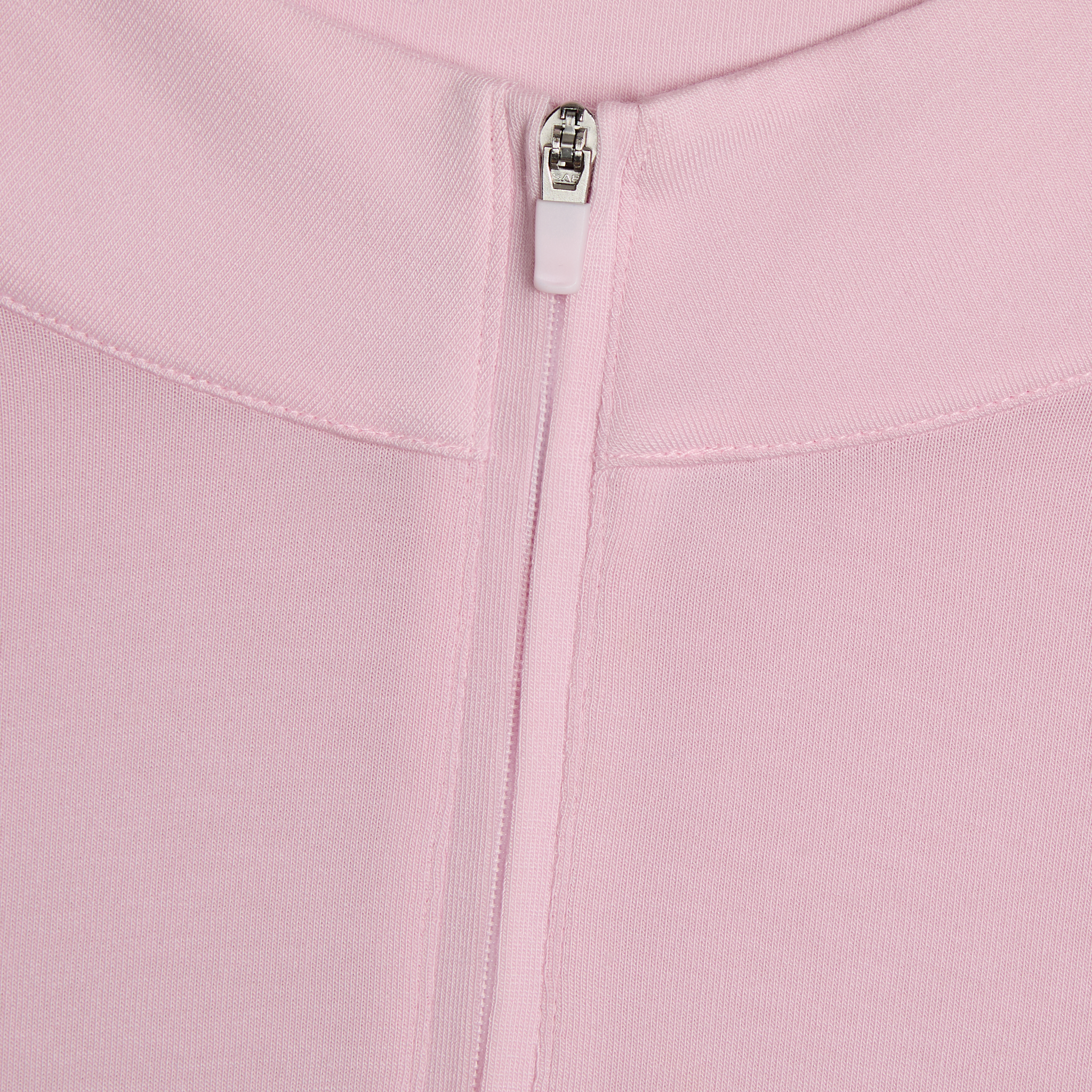 LUXE MID QUARTER ZIP BLUSH