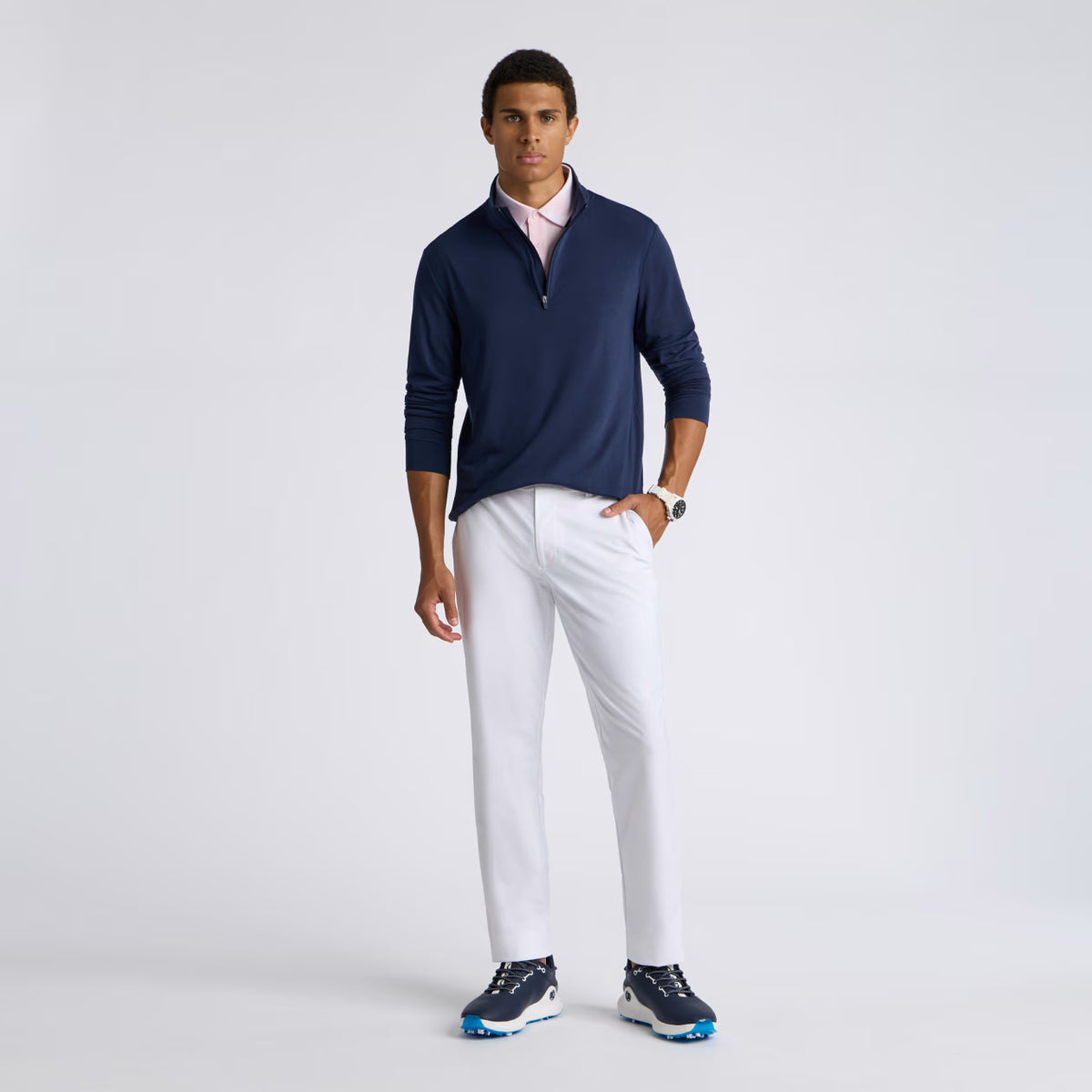 Luxe Mid Quarter Zip Twilight