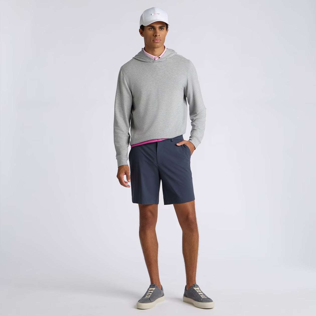 ALL PLAY TERRY HOODIE NIMBUS MELANGE